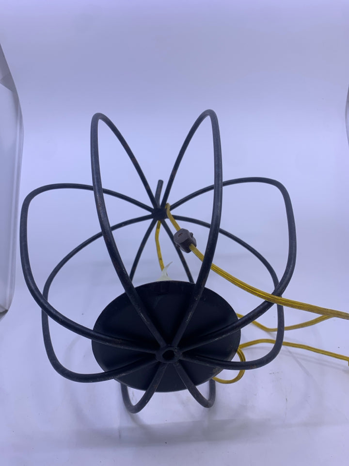 IRON APPLE SHAPED LANTERN.