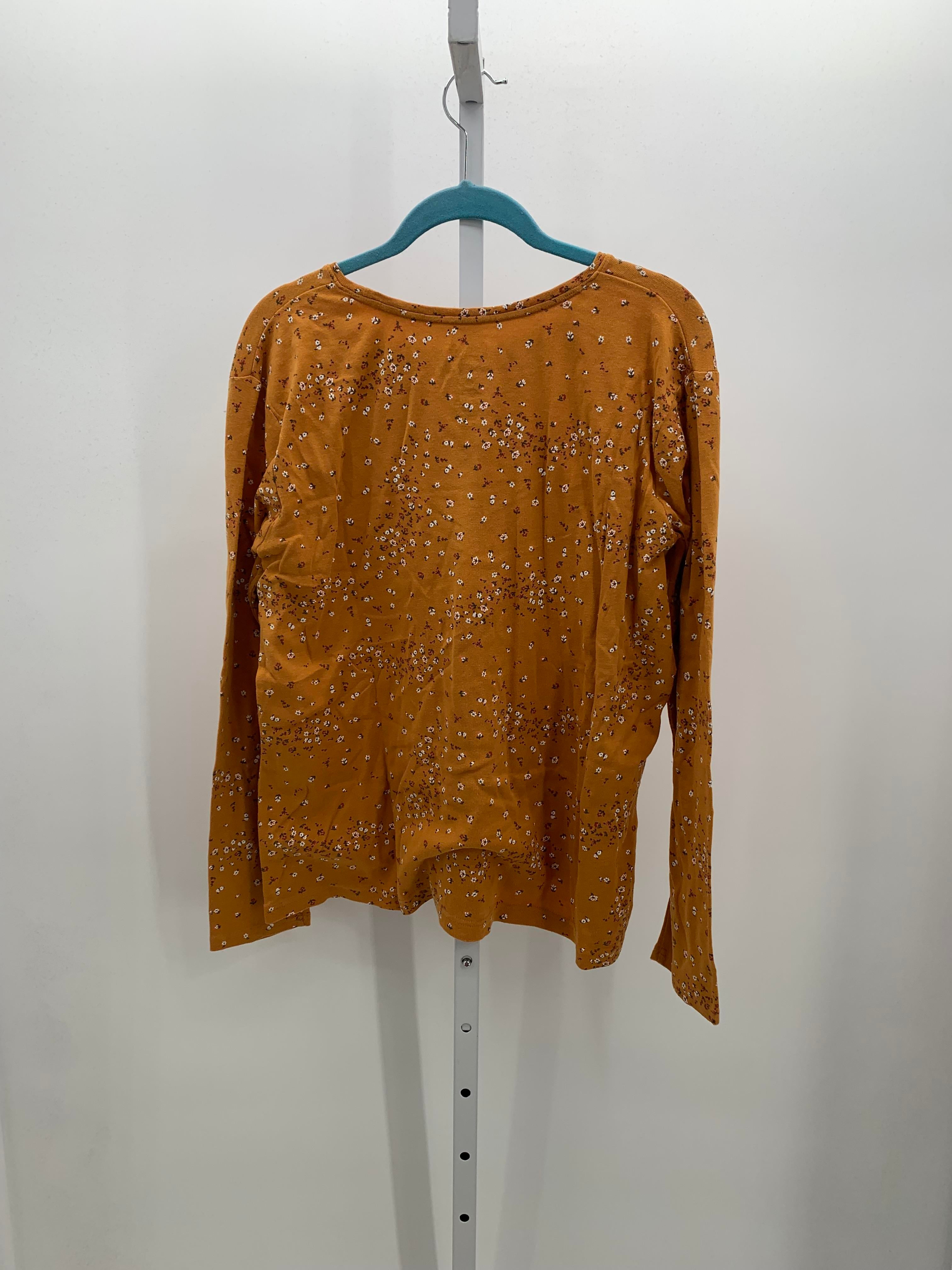 Croft & Barrow Size Extra Large Misses Long Sleeve Shirt