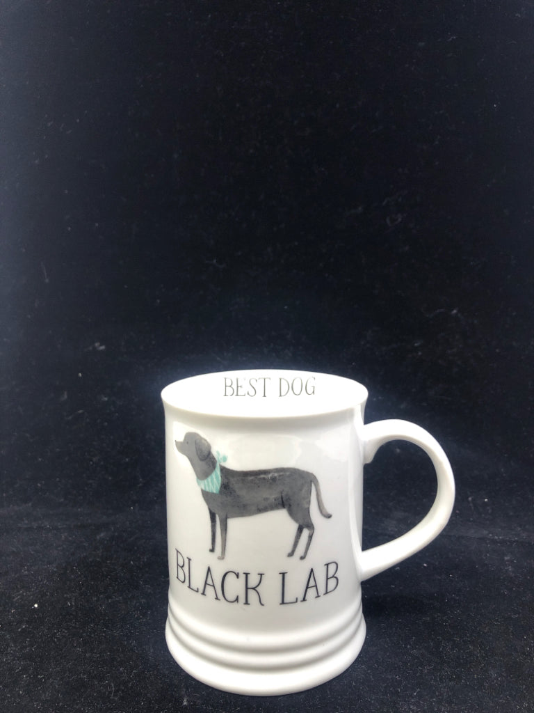 BLACK LAB MUG-JULIANNA SWANEY.