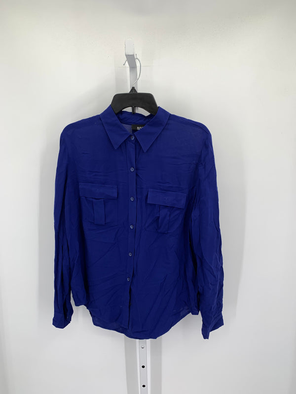 A.N.A. Size Large Misses Long Sleeve Shirt