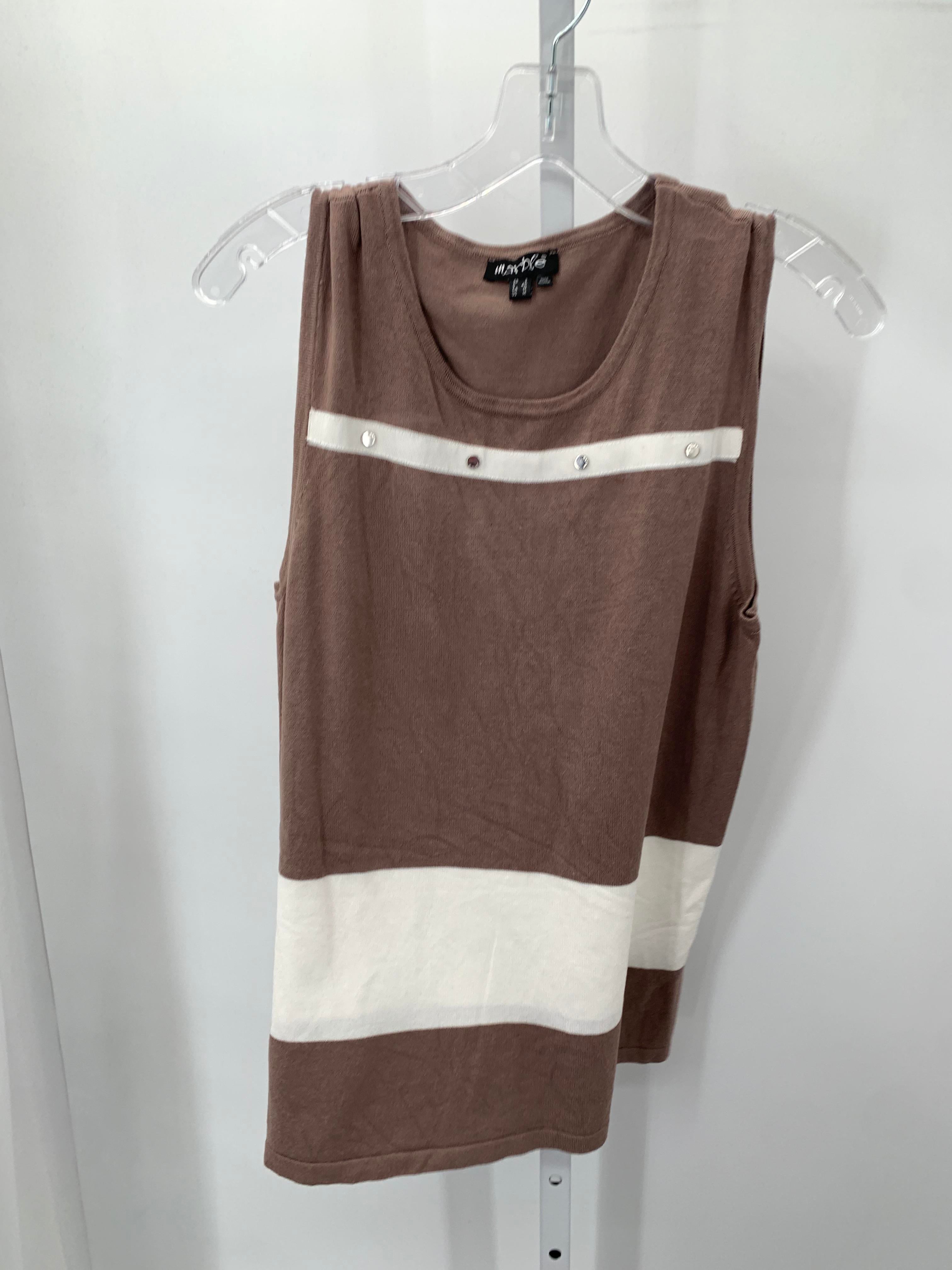Size Medium Misses Sleeveless Sweater