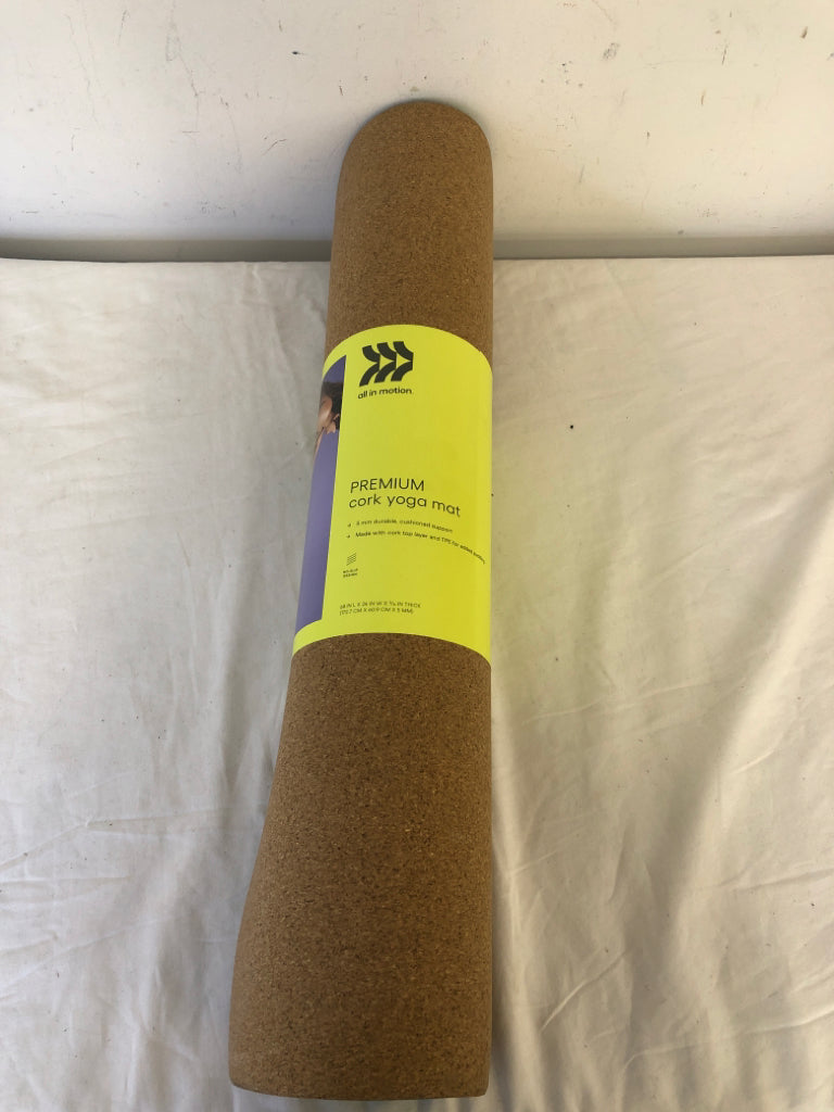 NIP PREMIUM CORK YOGA MAT.