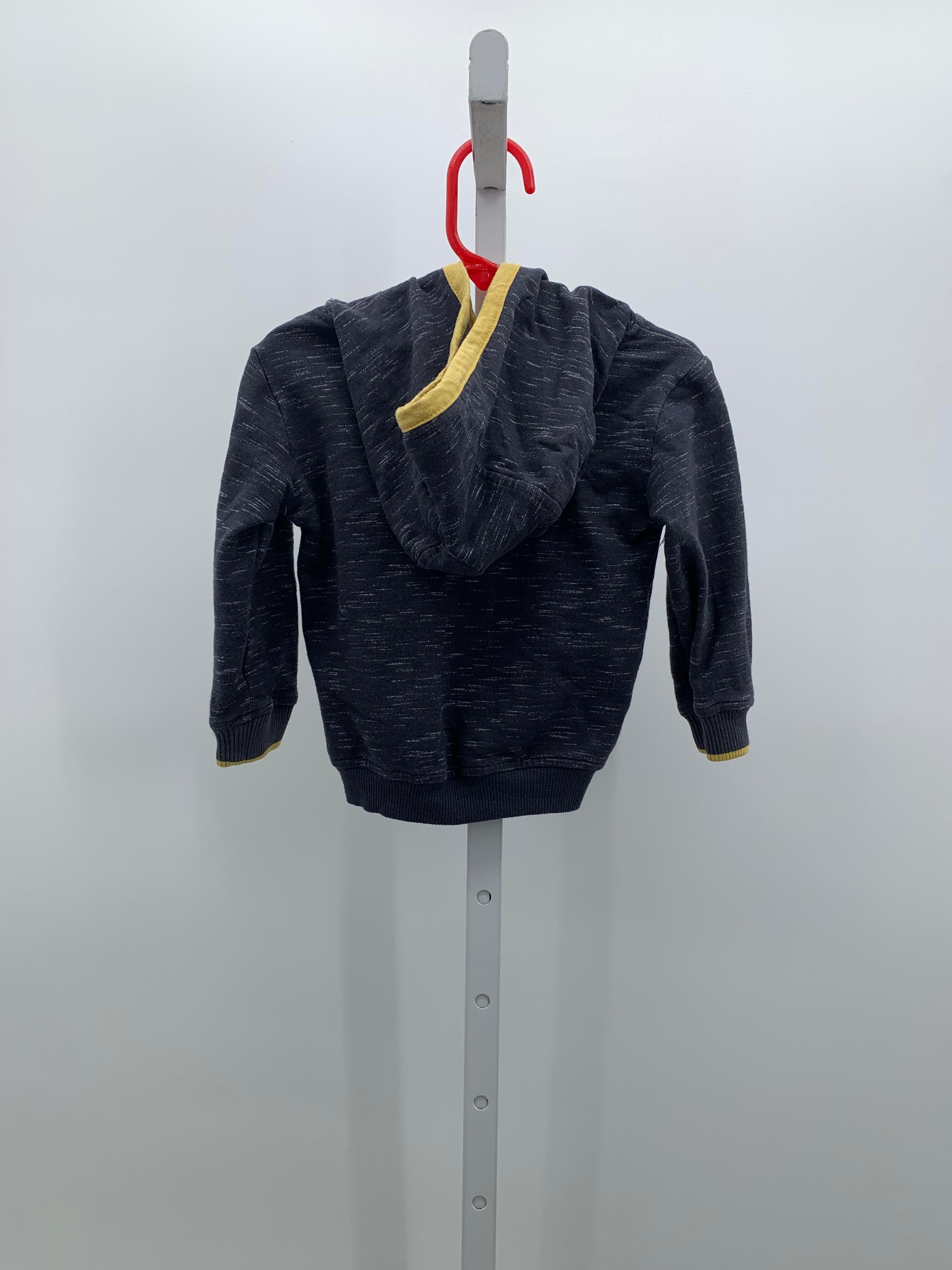 YELLOW TRIM HOODED