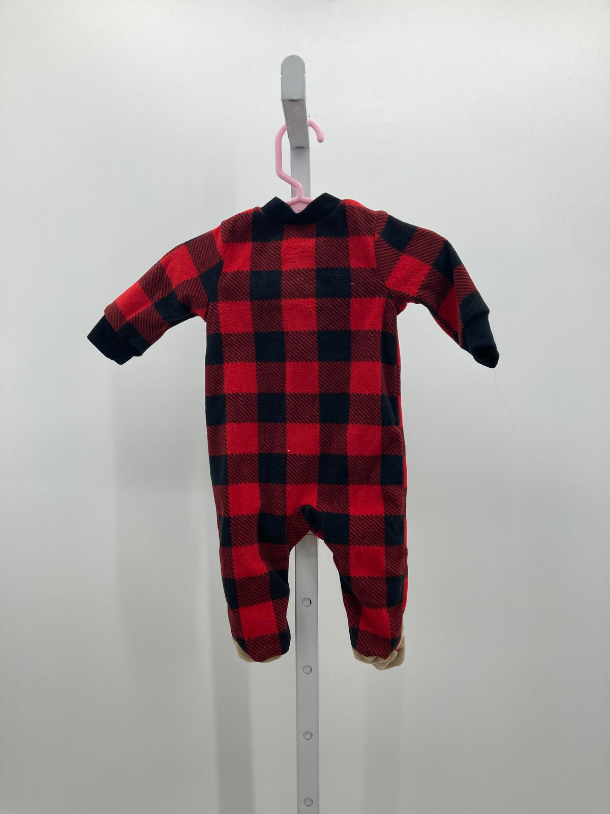 BLACK PLAID FLEECE