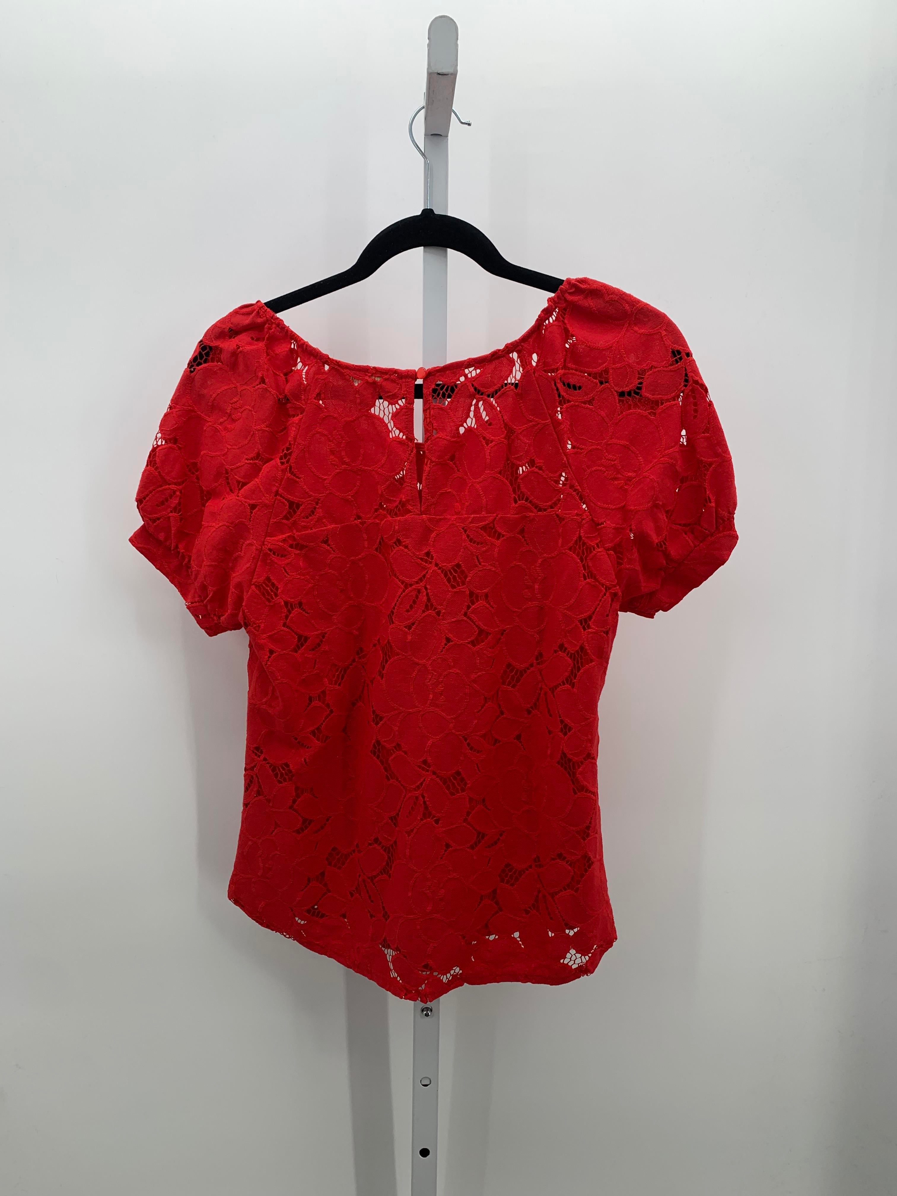 monteau Size Small Misses Short Sleeve Shirt