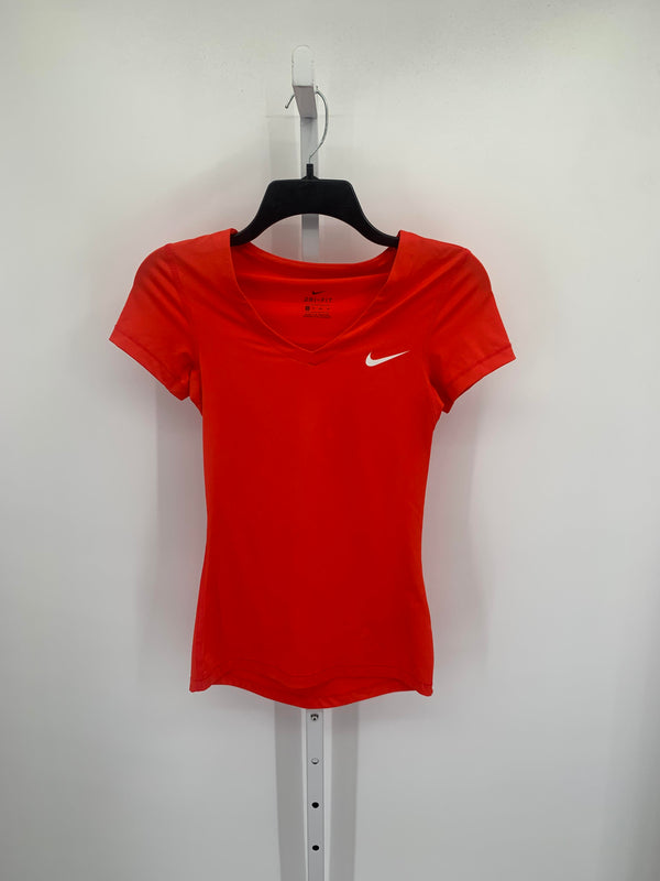 Nike Size X Small Misses Short Sleeve Shirt