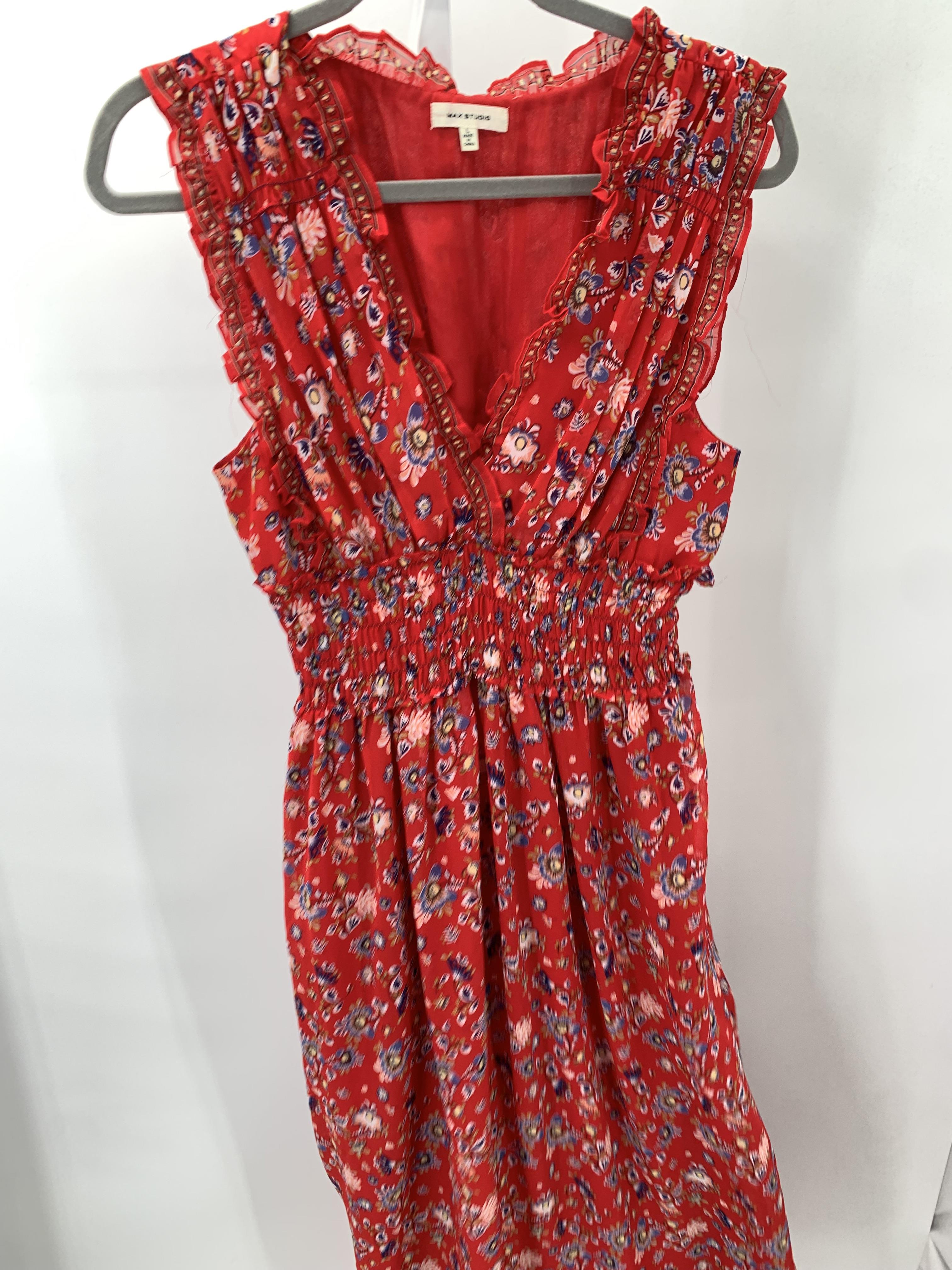 Max Studio Size Large Misses Sundress