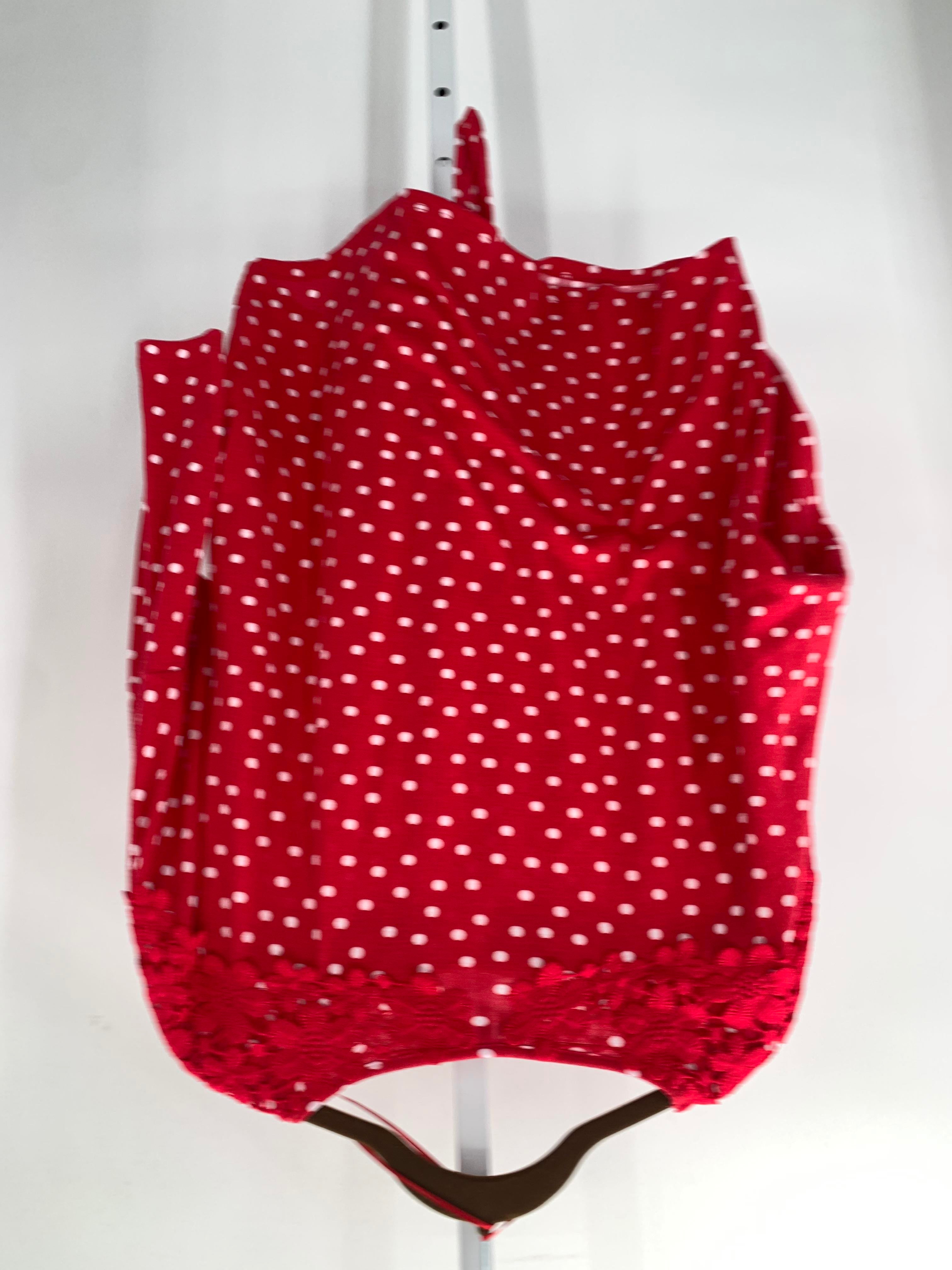 Elle Size Large Misses 3/4 Sleeve Shirt