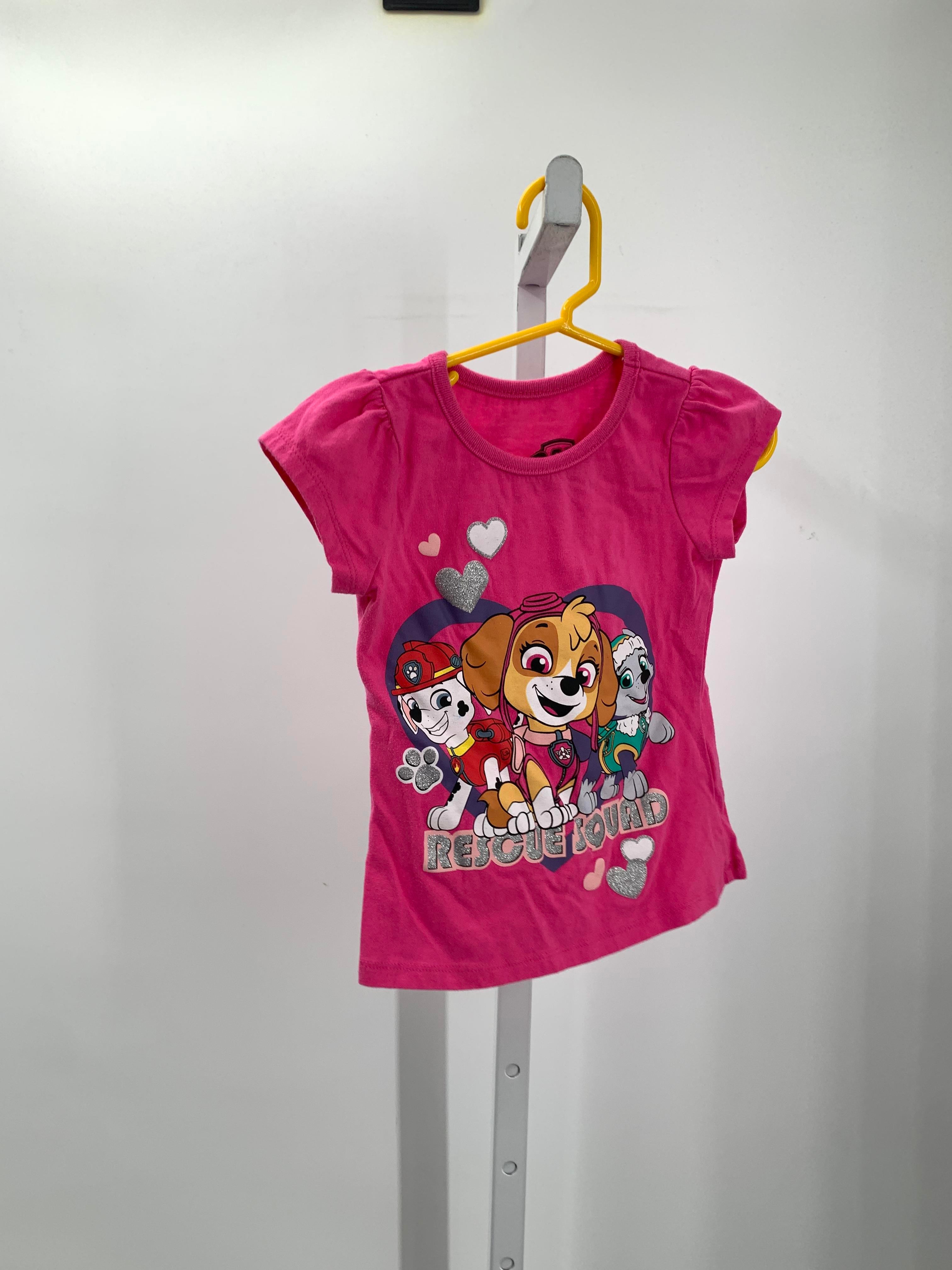Nickelodeon Size 4T Girls Short Sleeve Shirt