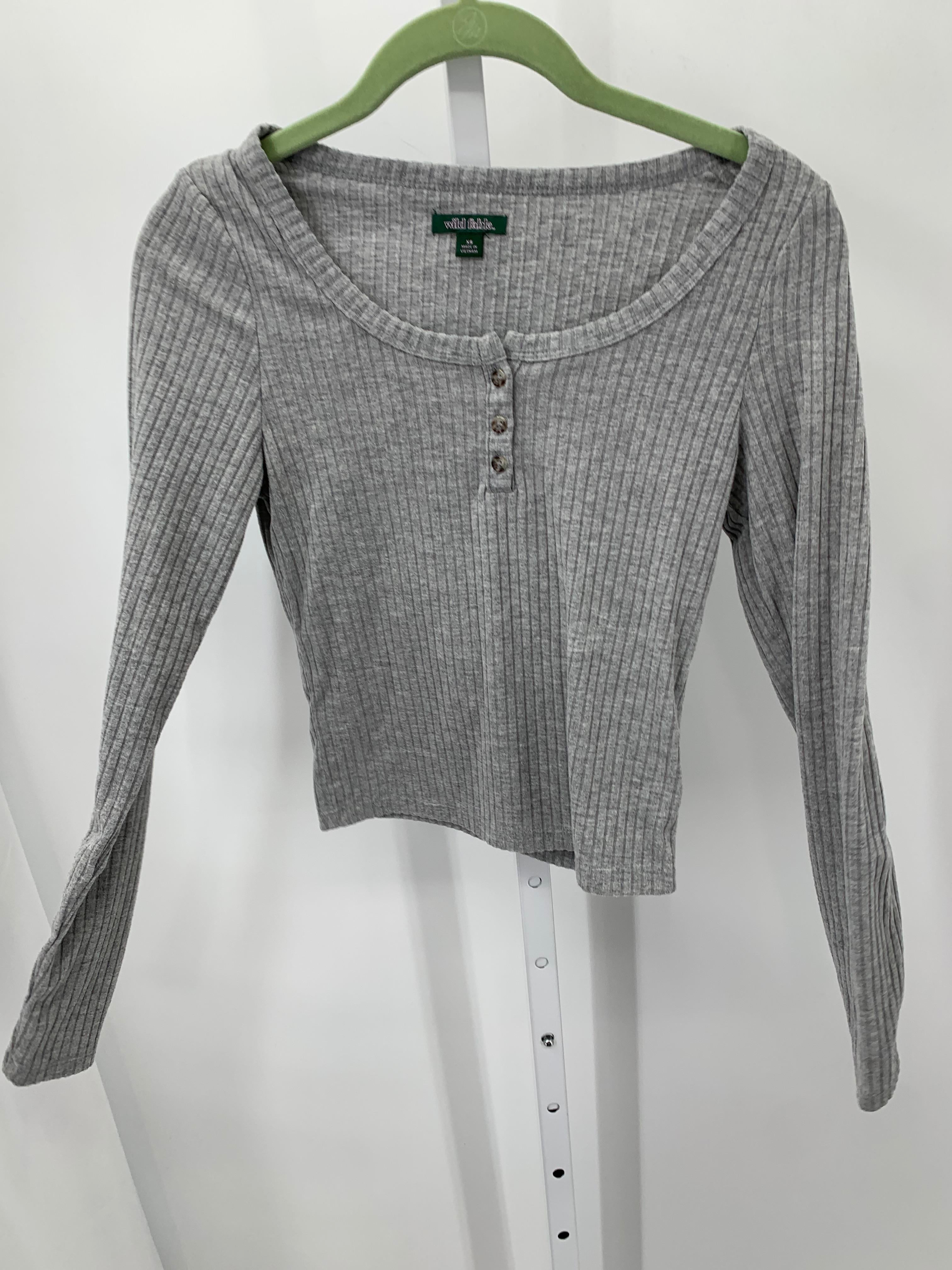 Wild Fable Size X Small Juniors Long Sleeve Shirt