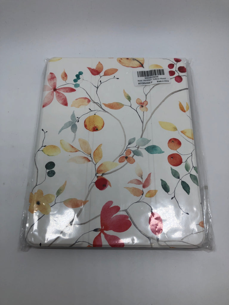 NIP YELLOW FLORAL IPAD AIR CASE.
