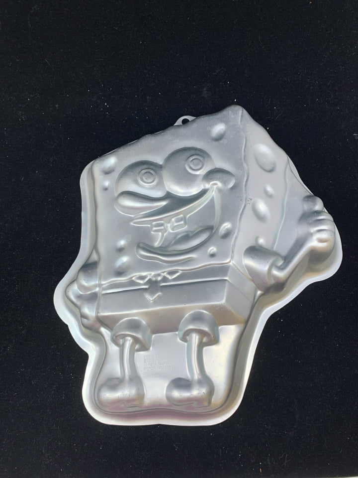 WILTON SPONGEBOB CAKE PAN.