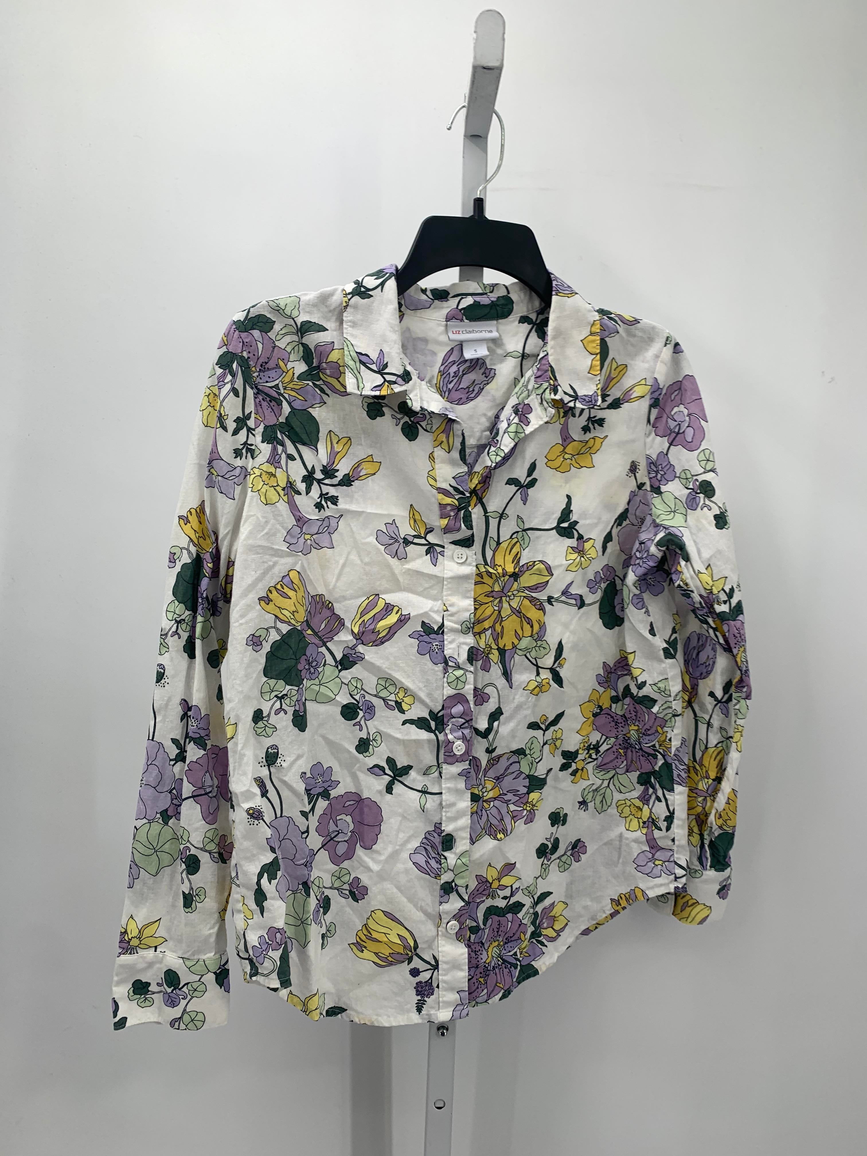Liz Claiborne Size Small Misses Long Sleeve Shirt