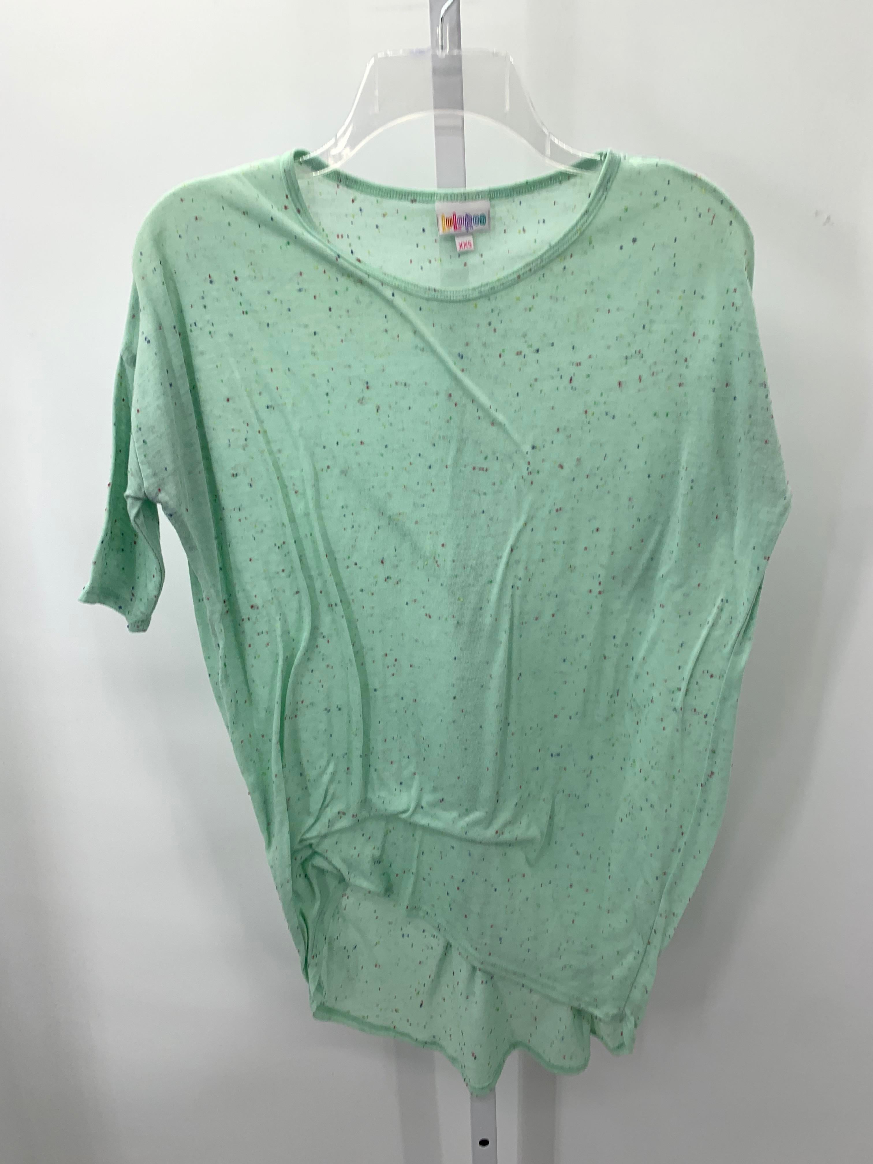 Lularoe Size XX Small Misses Short Sleeve Shirt