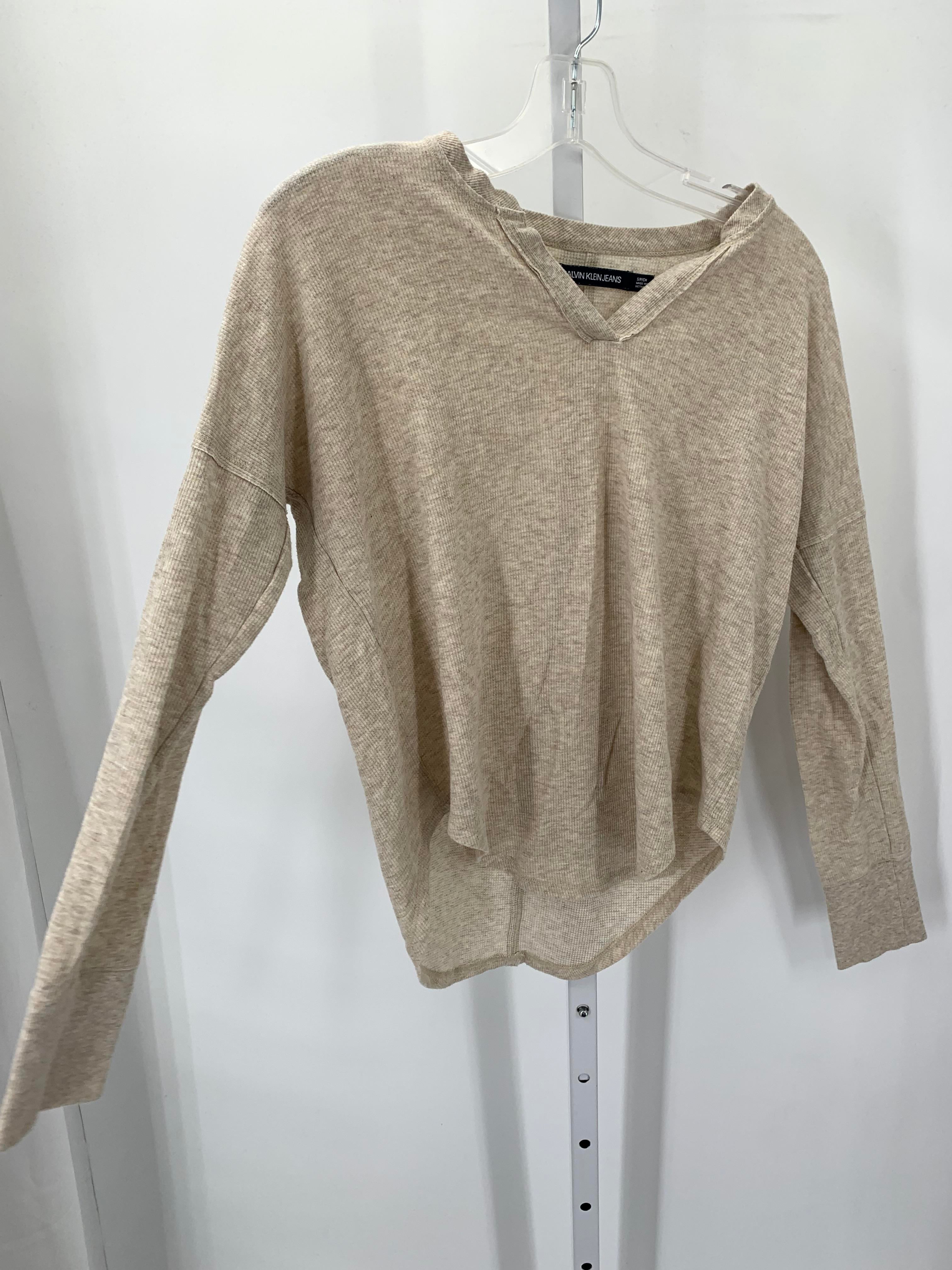 Calvin Klein Size Small Misses Long Sleeve Shirt