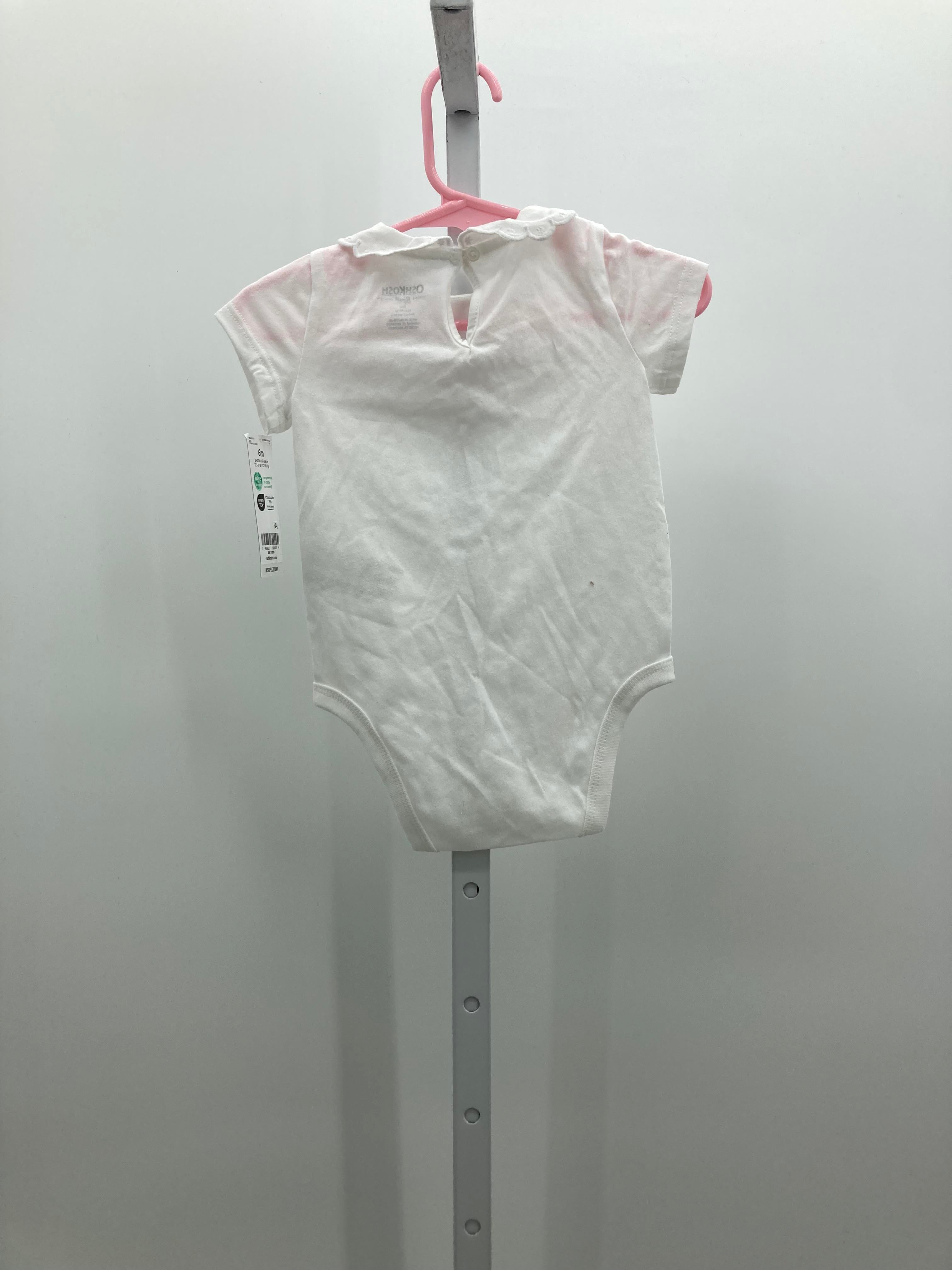 Osh Kosh Size 6 Months Girls Short Sleeve Shirt