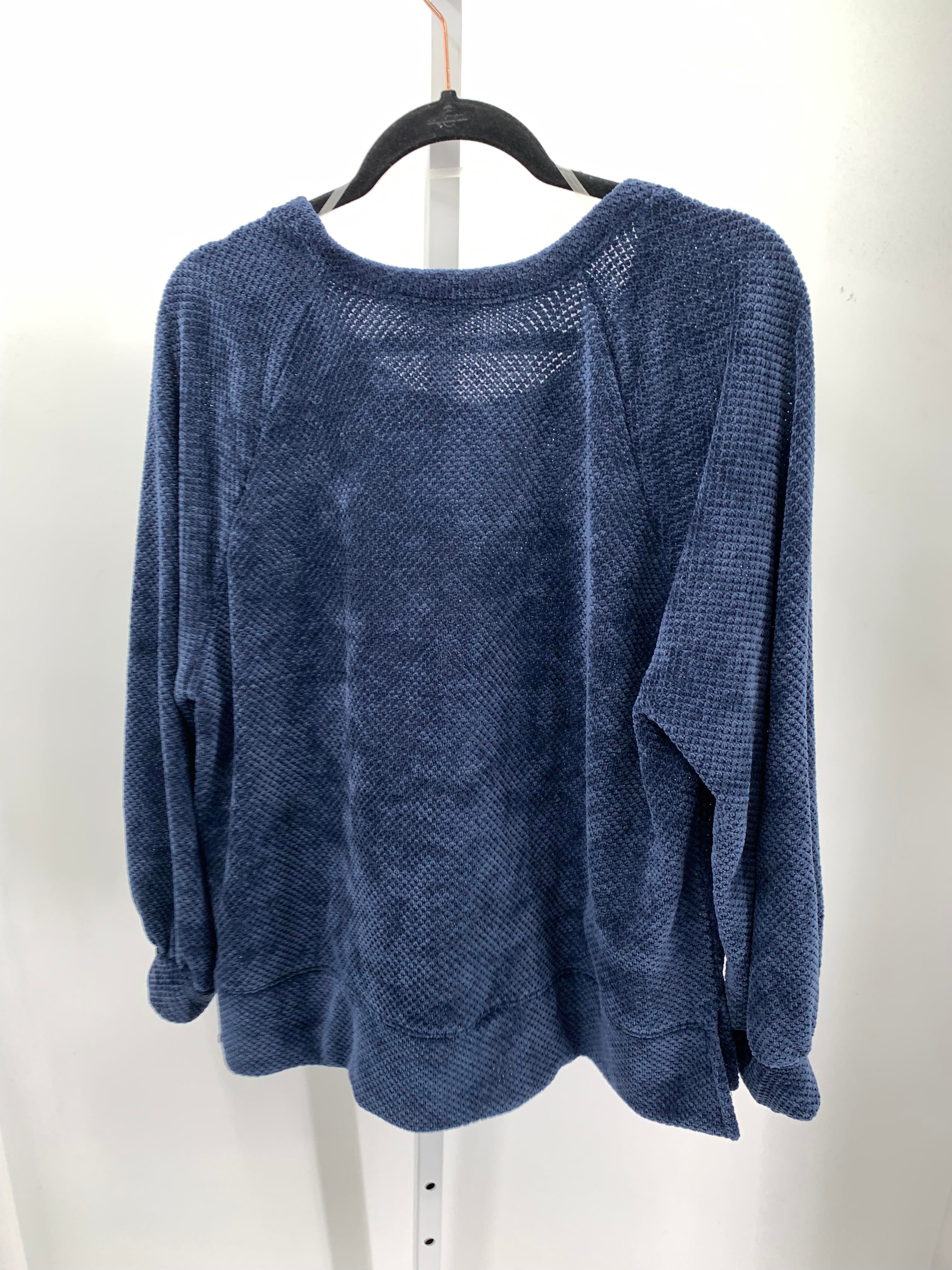 Time and Tru Size Large Misses Long Slv Sweater