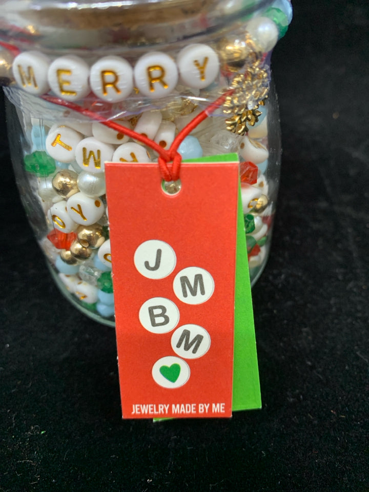 NIP JEWELRY MADE BY ME BEADS FOR BRACELETS.