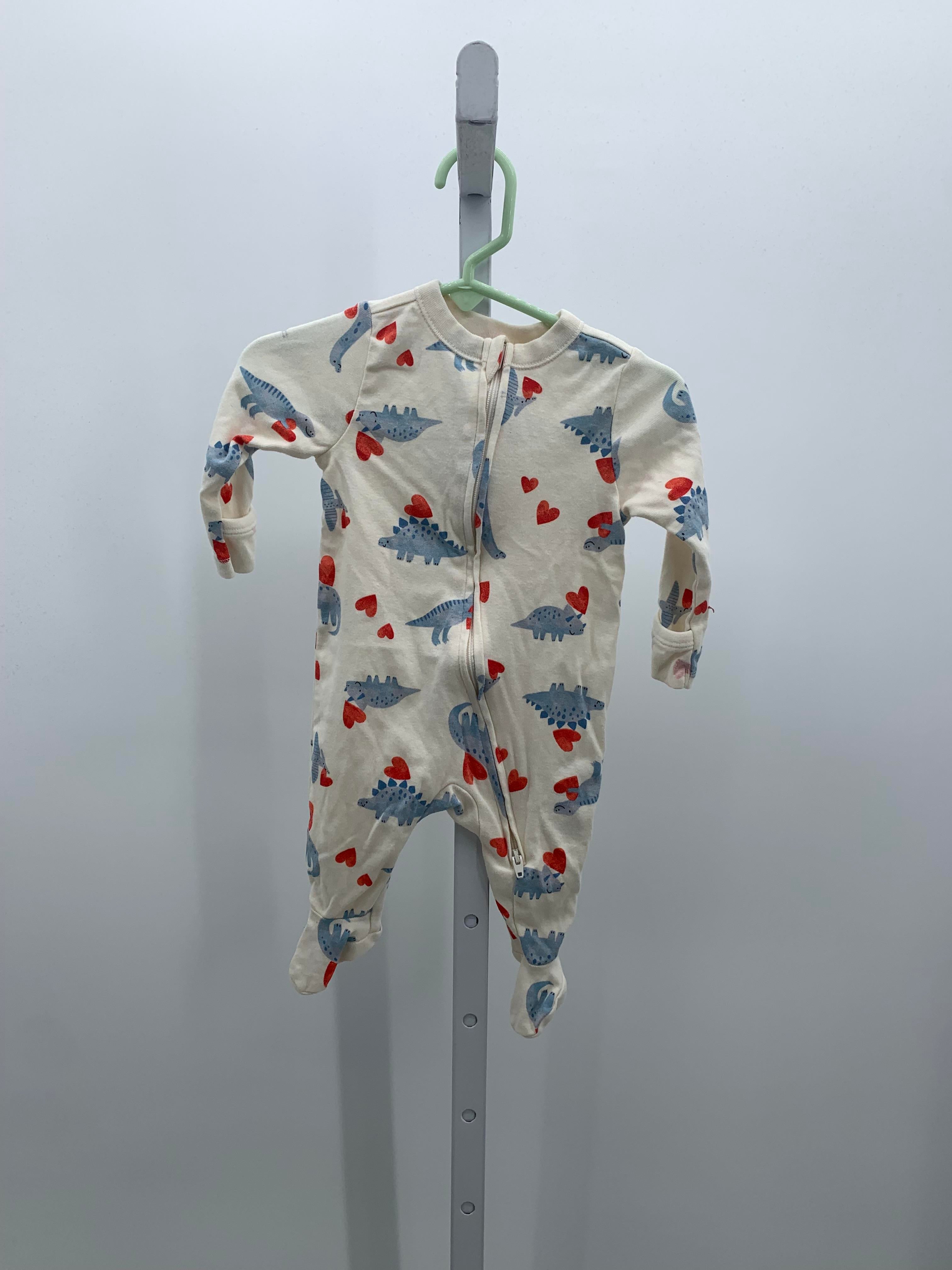 DINO WITH HEARTS ROMPER
