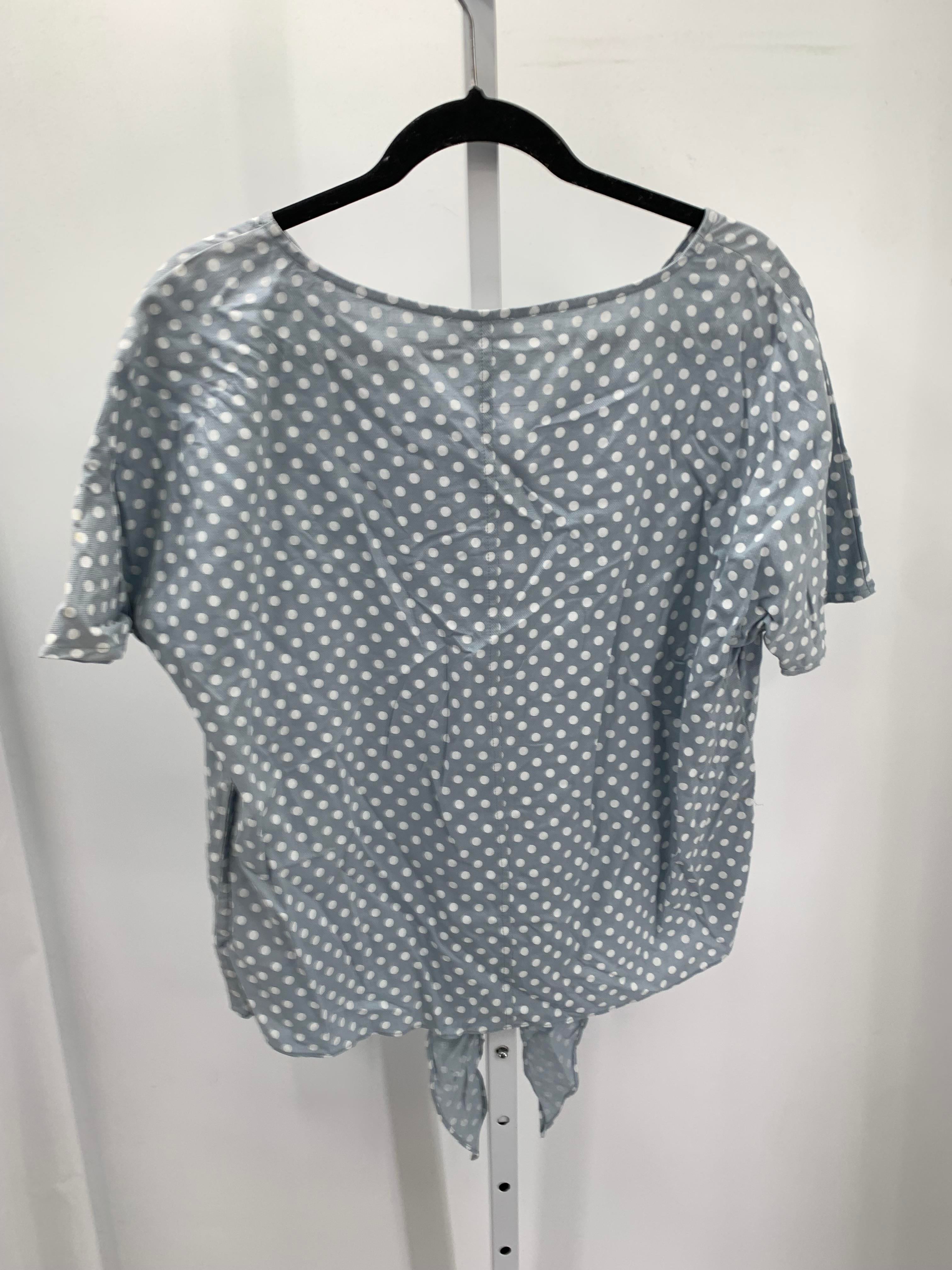 Size Small Misses Short Sleeve Shirt