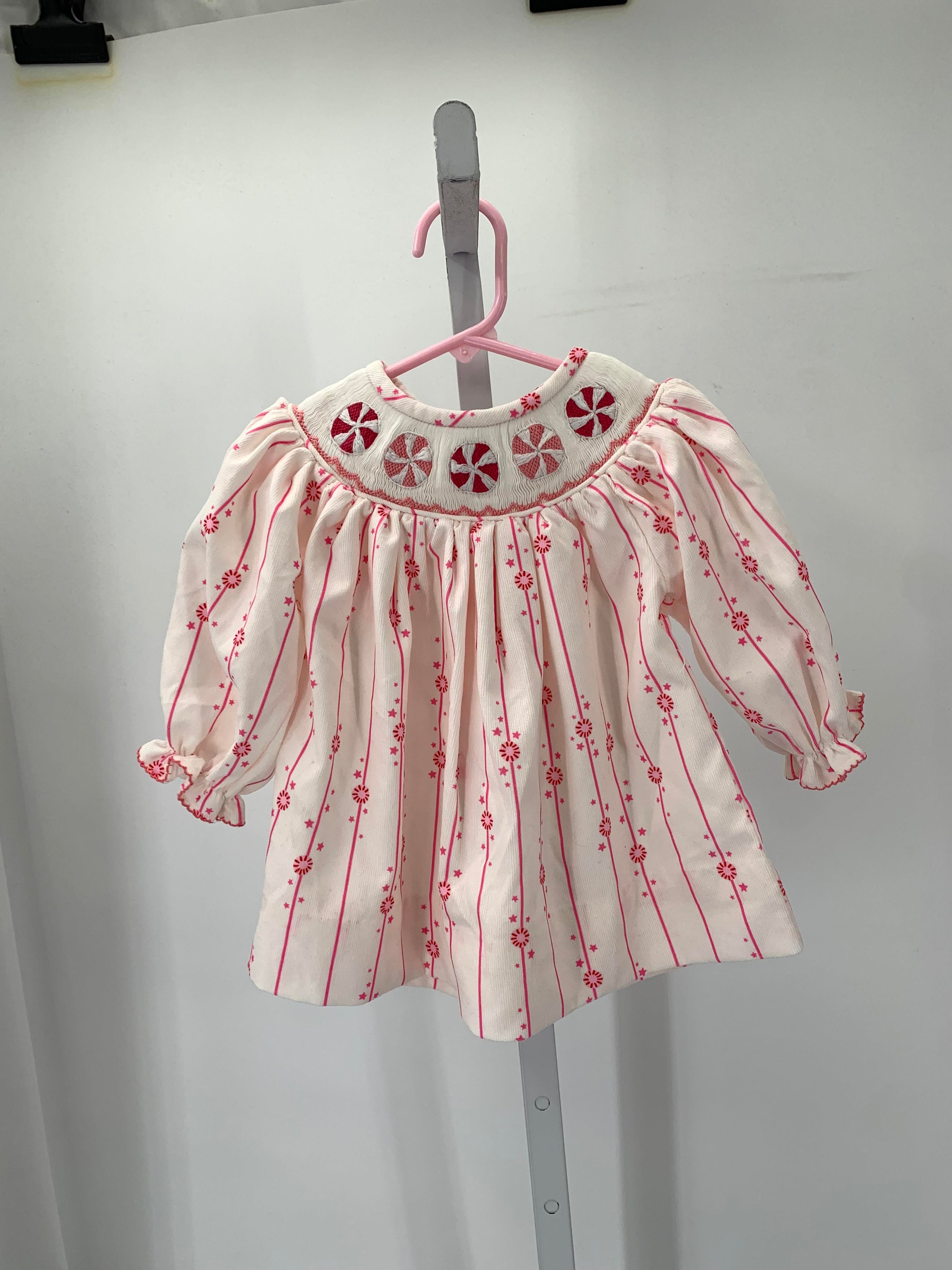 Size 9 Months Girls Long Sleeve Dress