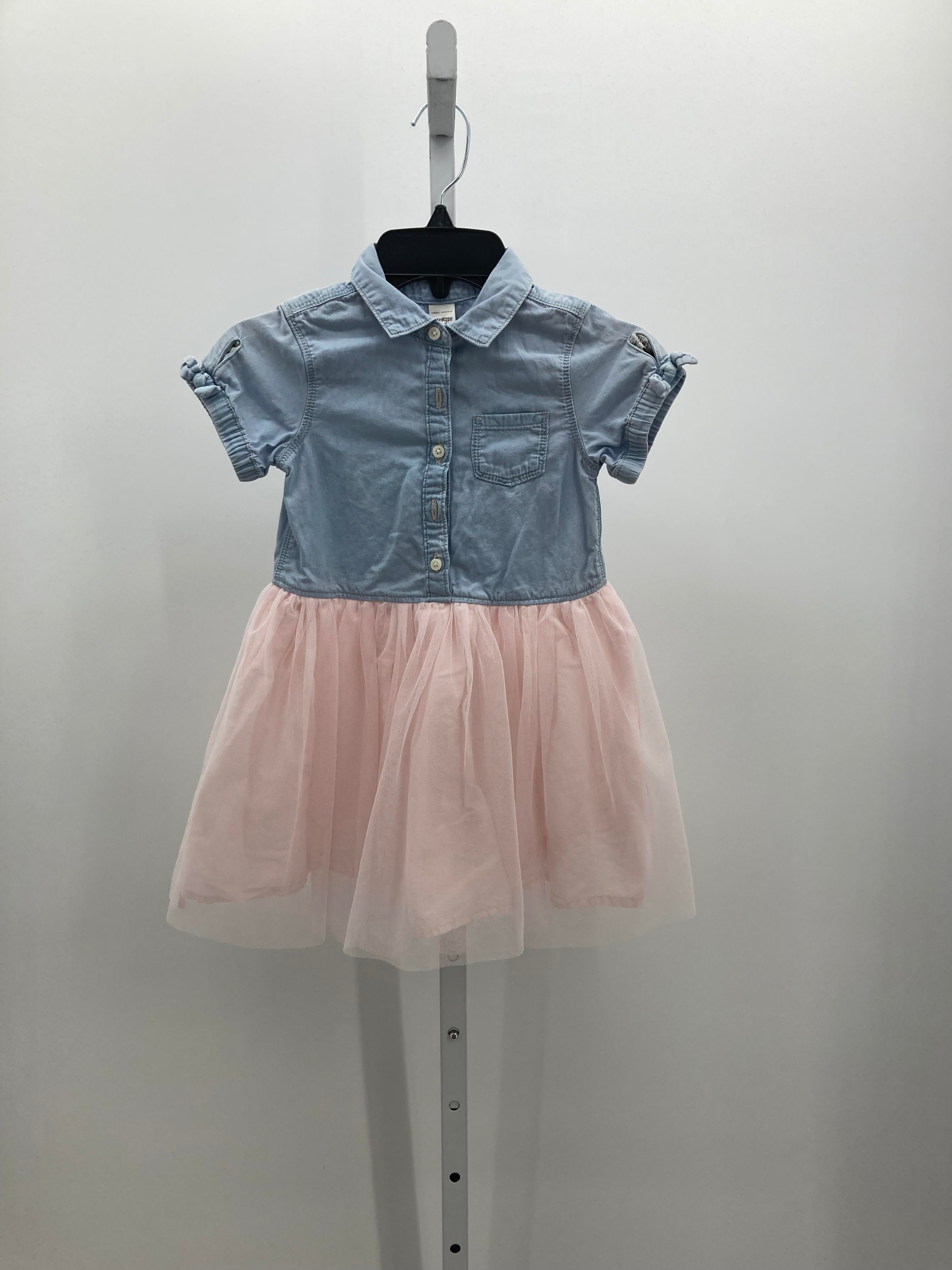 Osh Kosh Size 5T Girls Short Sleeve Dress