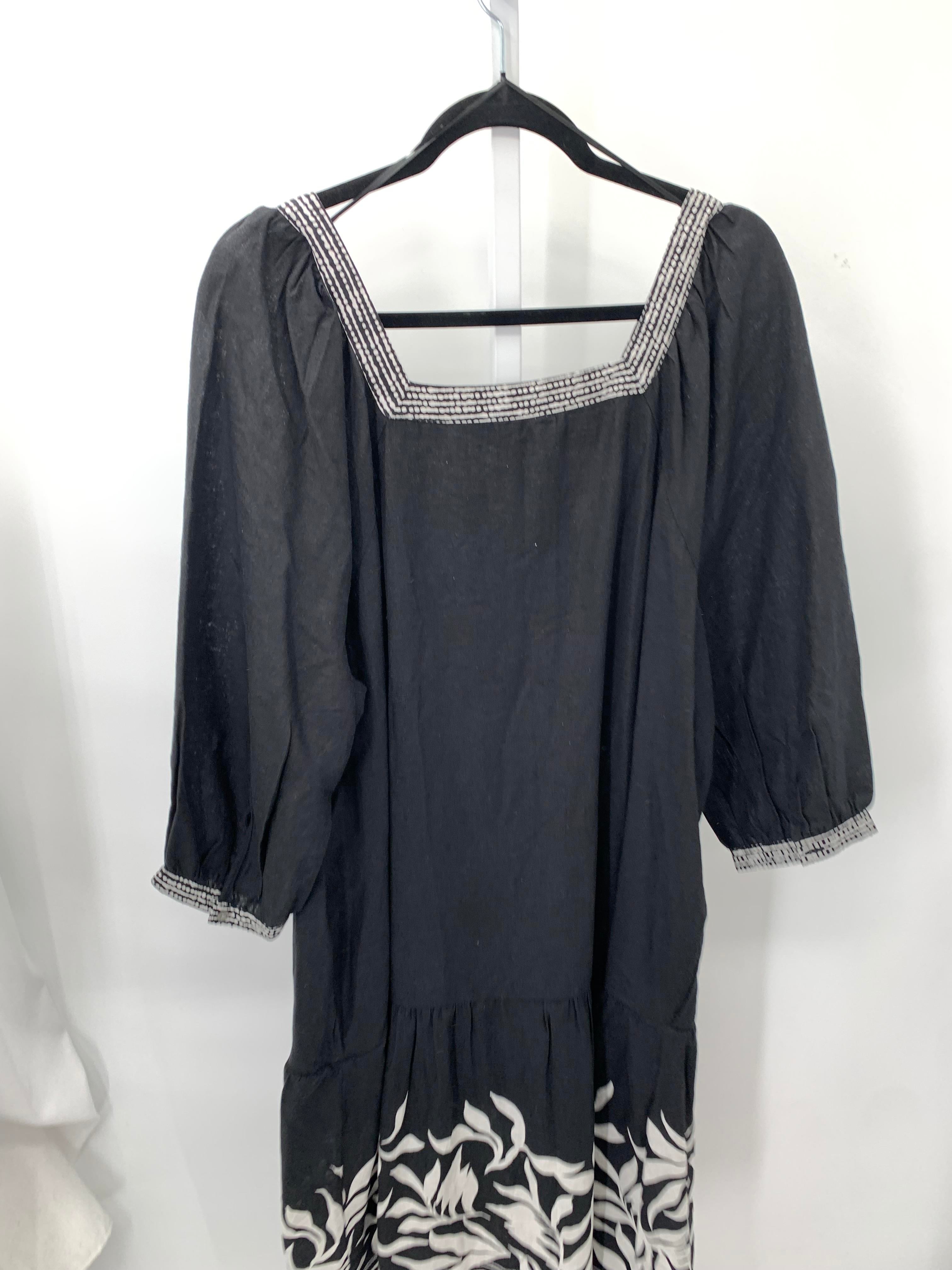 Style & Co. Size Extra Large Misses 3/4 Sleeve Dress