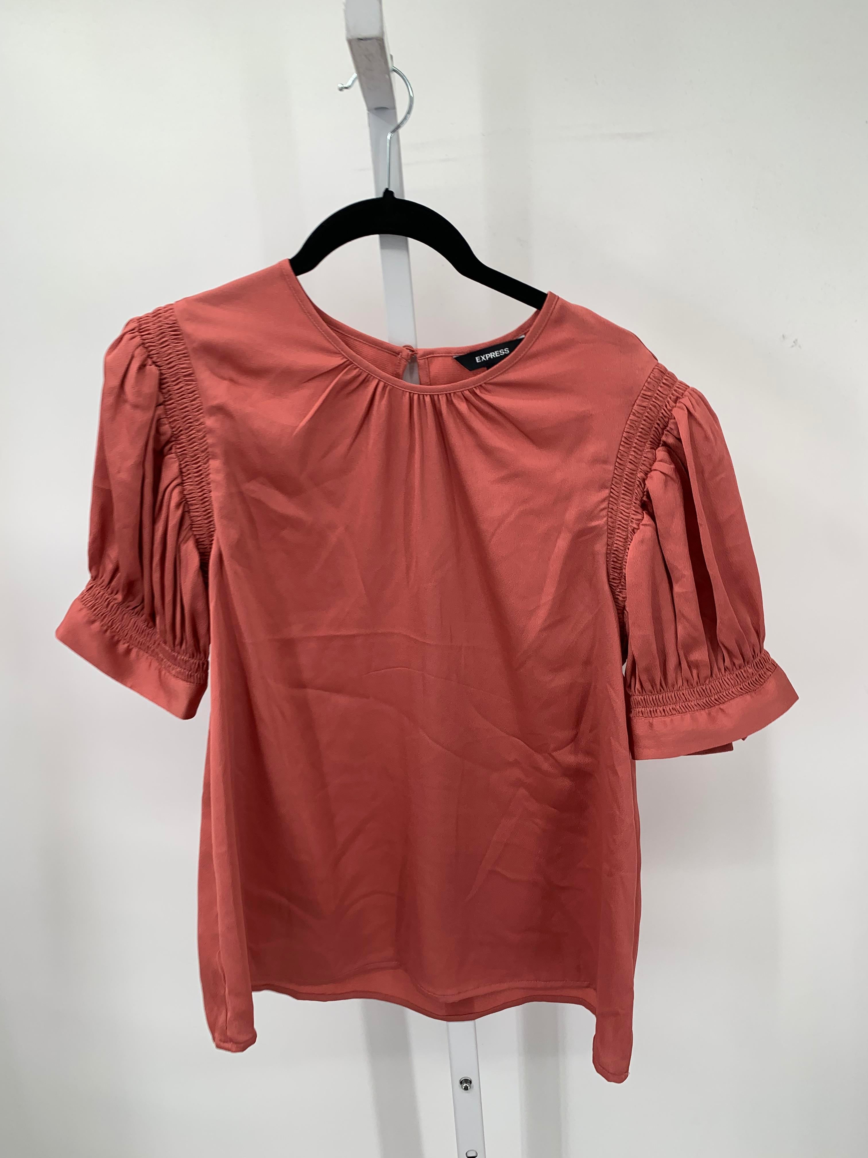 Express Size Medium Misses Short Sleeve Shirt