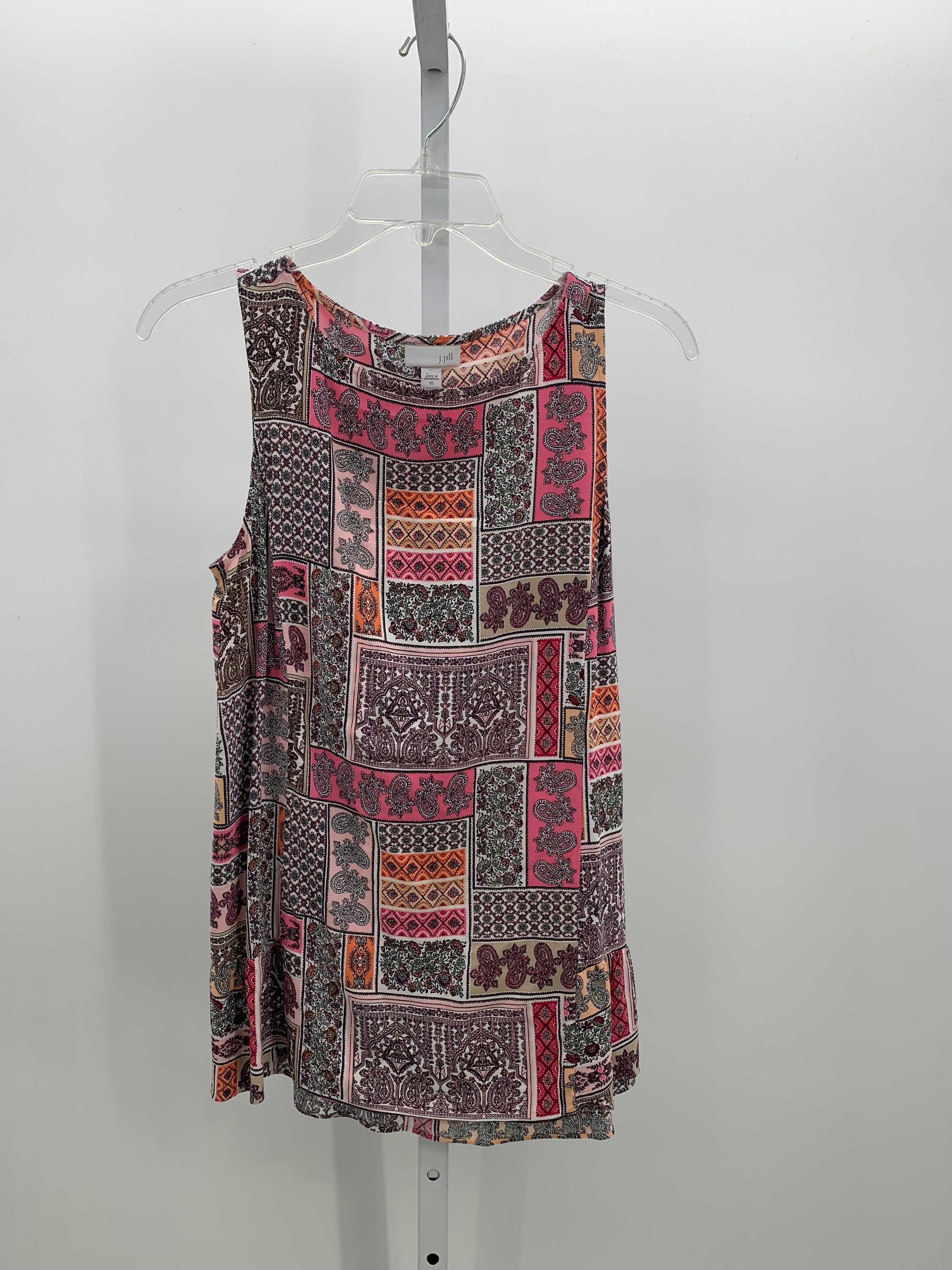 J-Jill Size X Small Misses Sleeveless Shirt