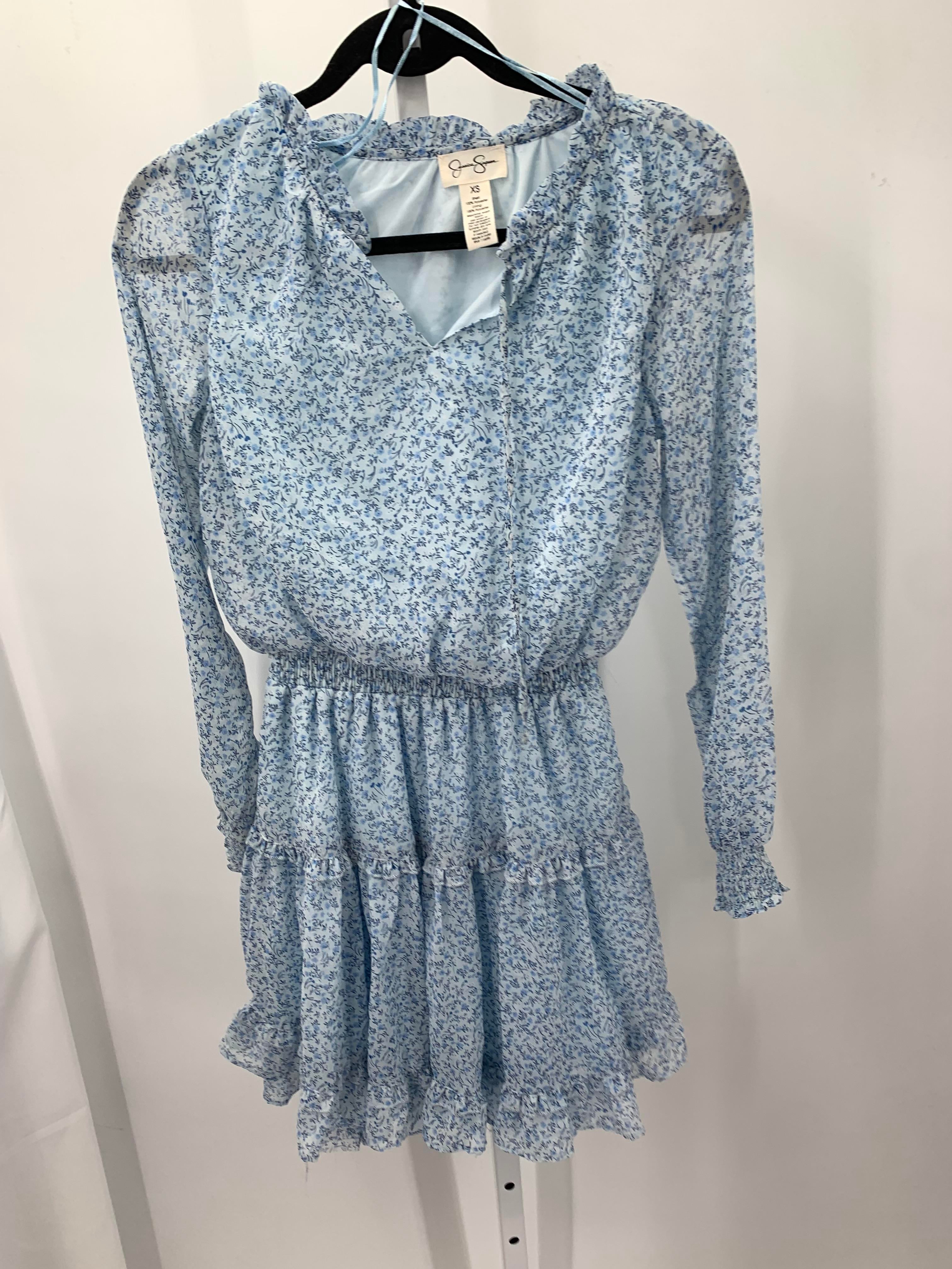 Jessica Simpson Size X Small Juniors Long Sleeve Dress