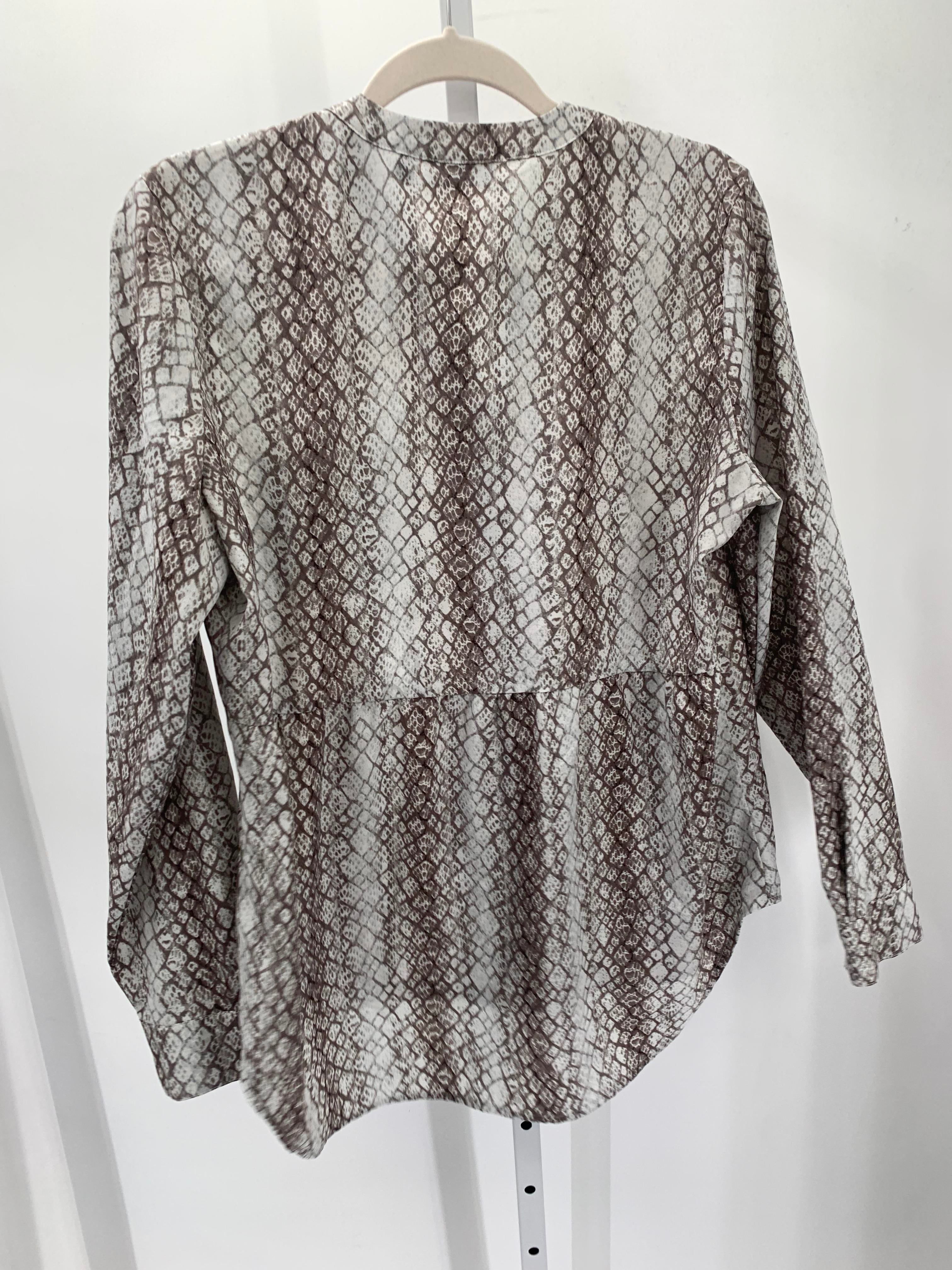 Apt. 9 Size Large Misses Long Sleeve Shirt