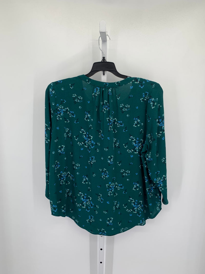 41 Hawthorn Size 1X Womens 3/4 Sleeve Shirt