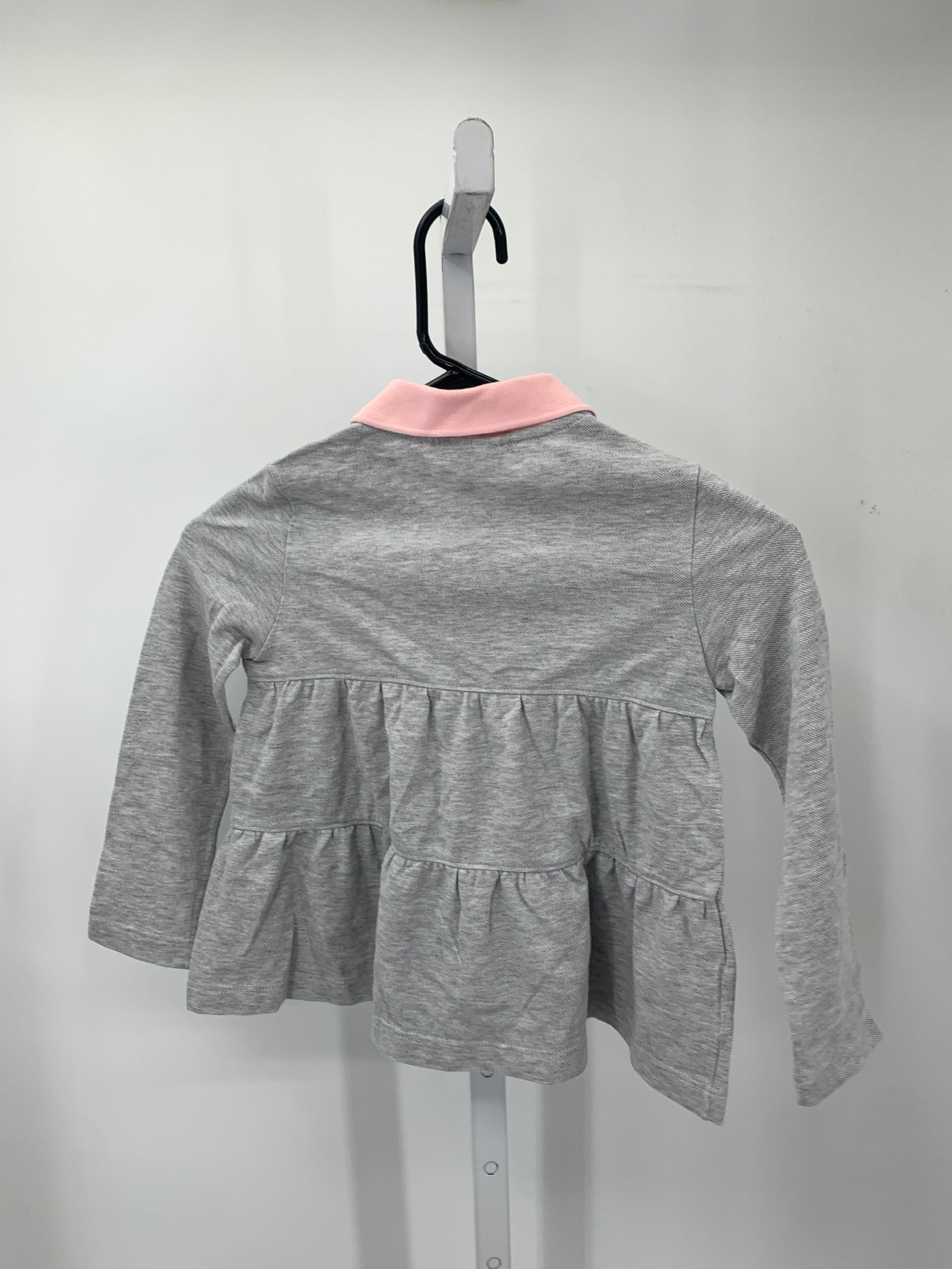Lacoste Size 6 Girls Long Sleeve Shirt