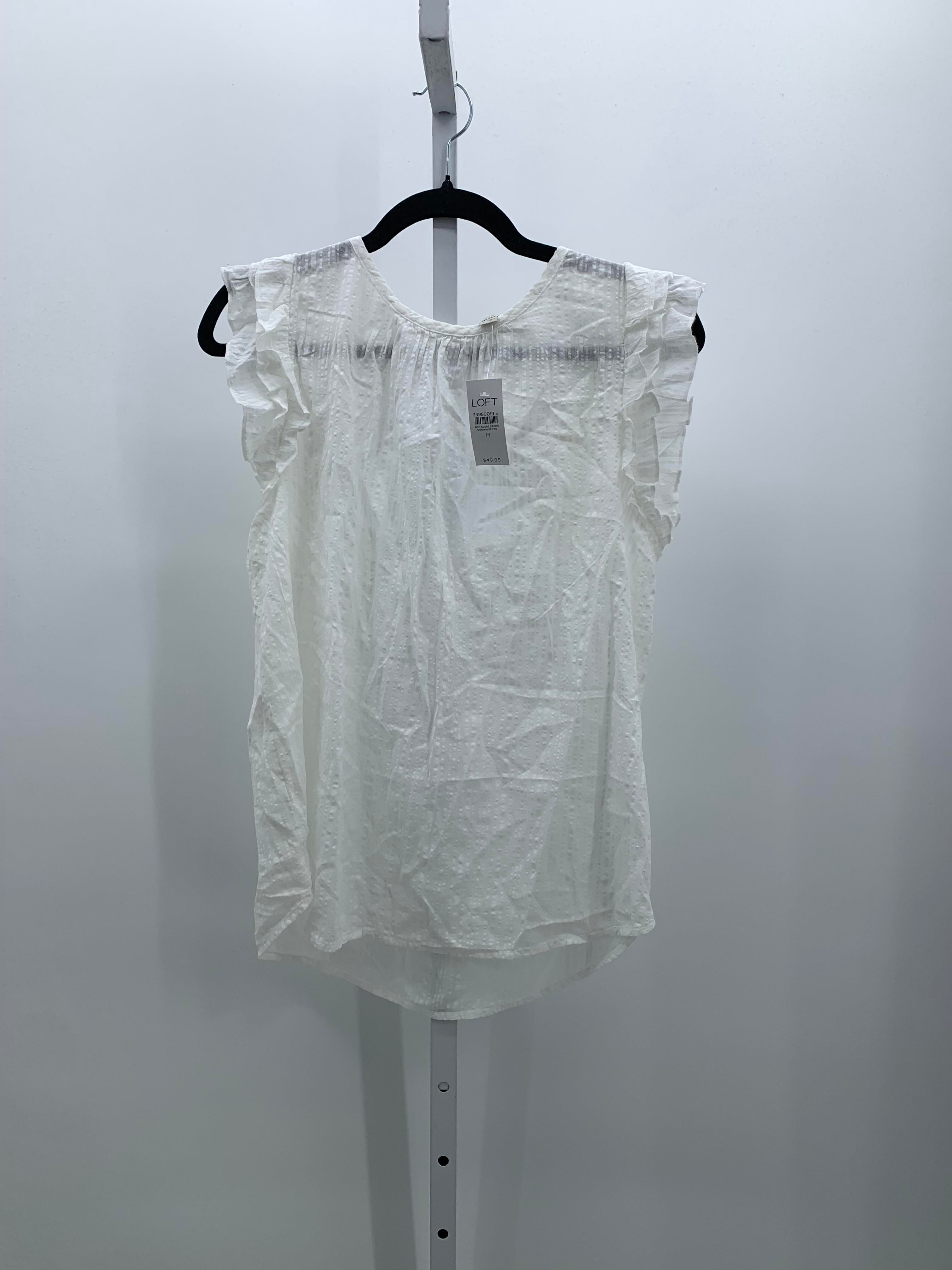 Loft Size Medium Misses Sleeveless Shirt