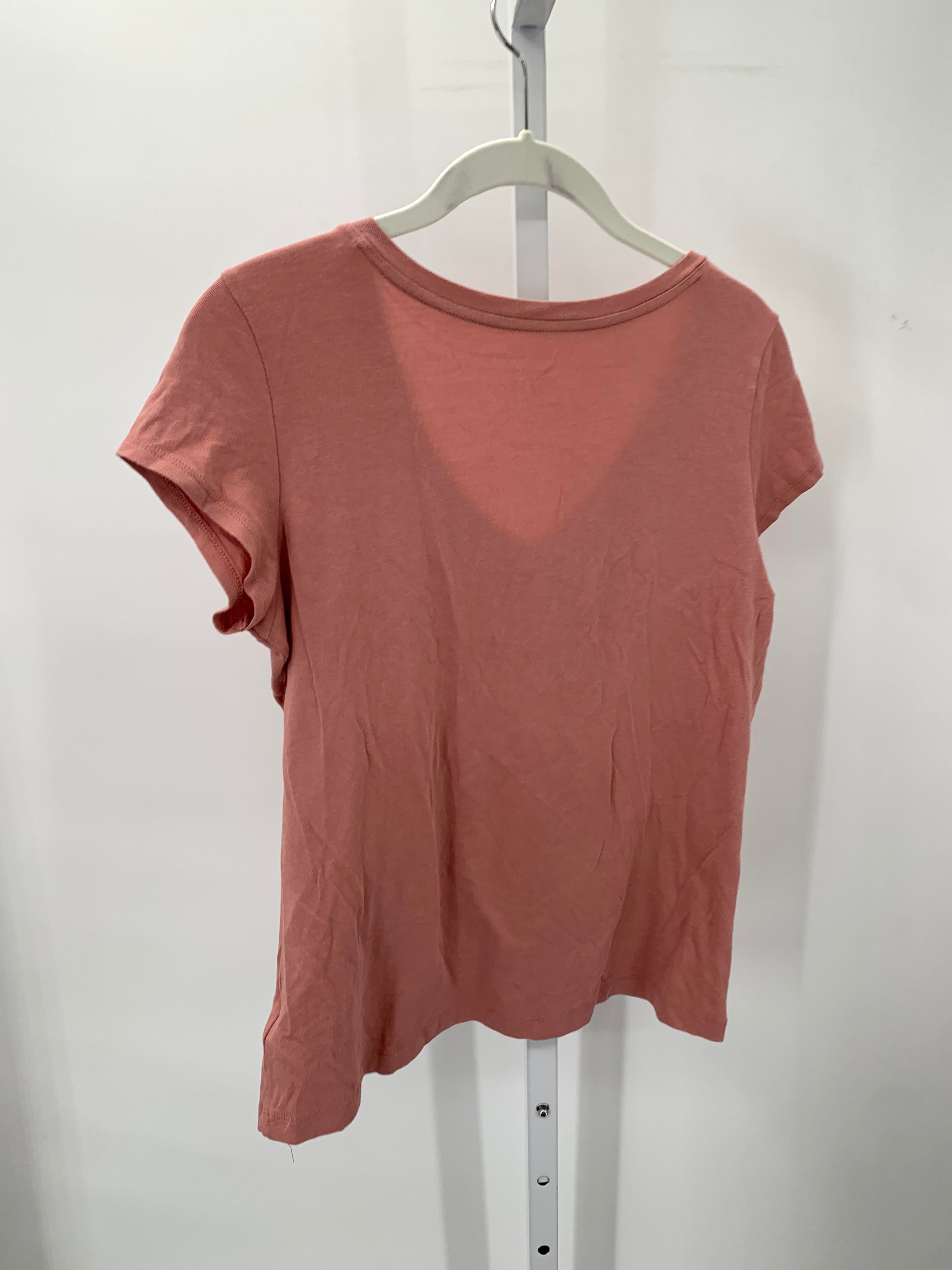 Tahari Size Medium Misses Short Sleeve Shirt