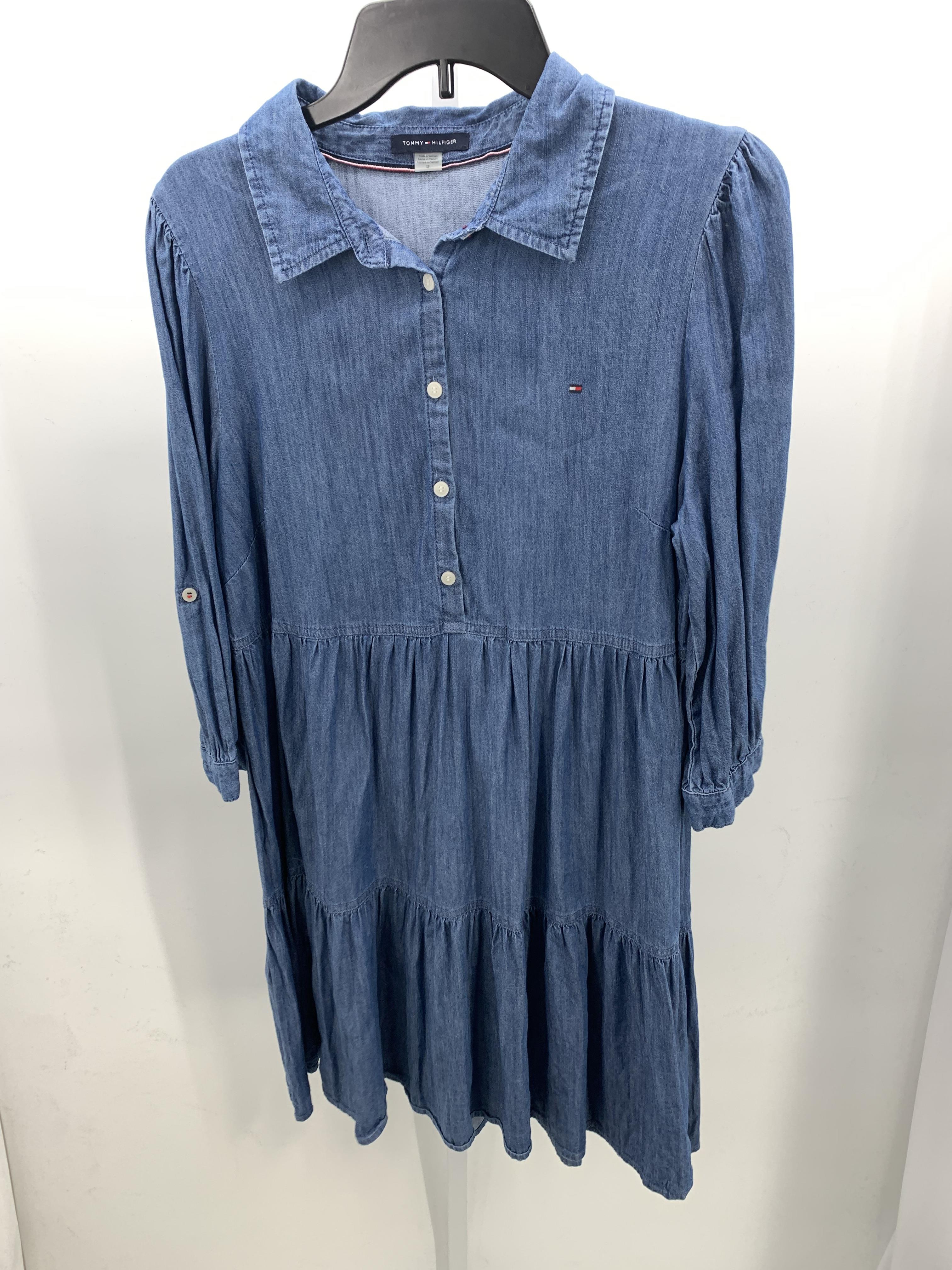 Tommy Hilfiger Size 12 Girls Long Sleeve Dress
