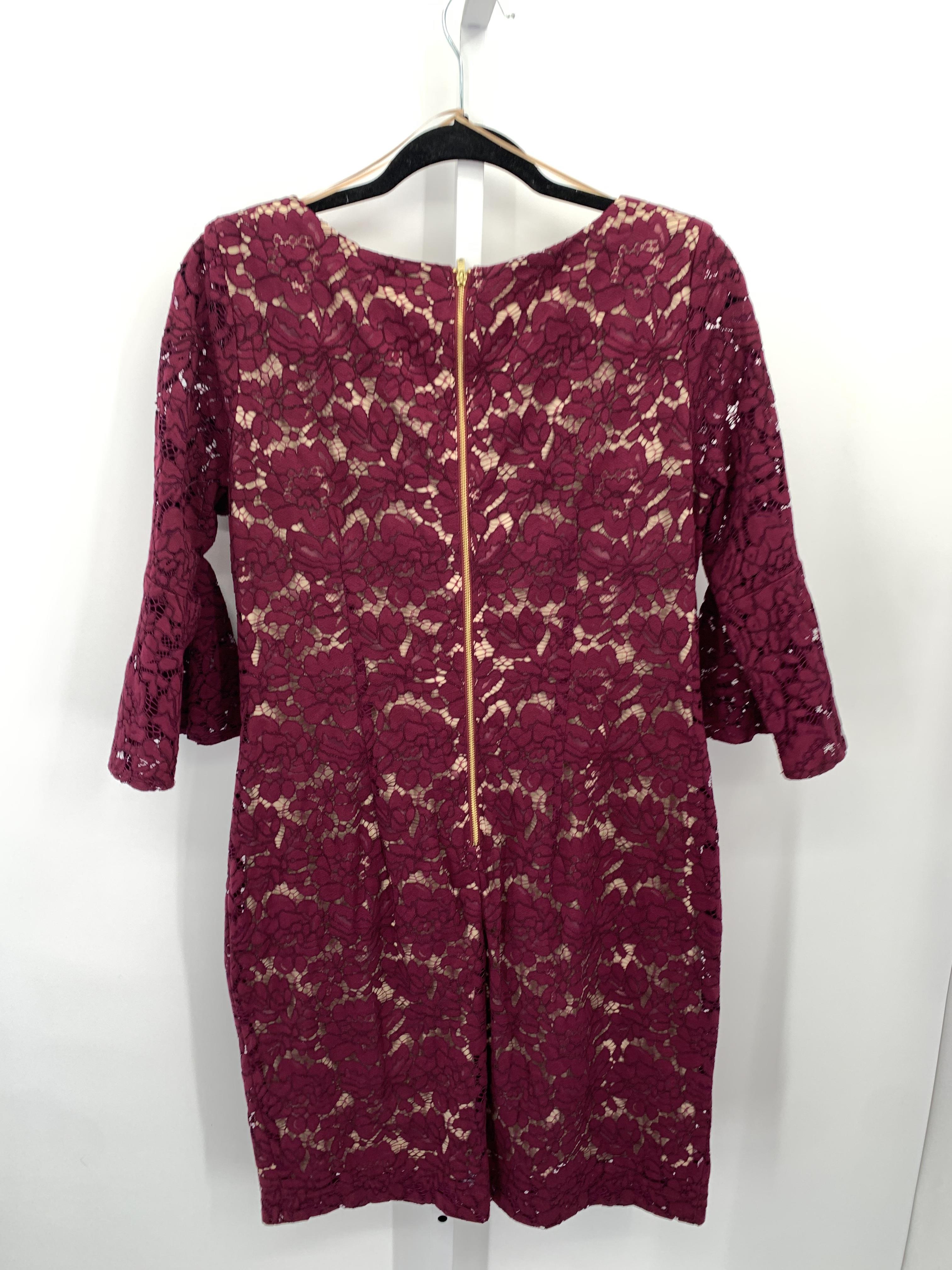 Size 14 Misses 3/4 Sleeve Dress