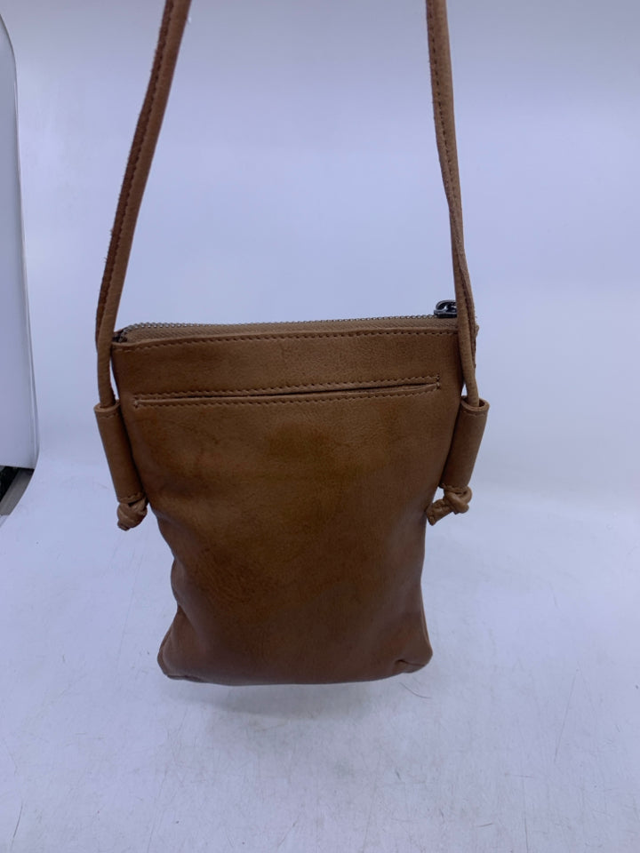 Latico Miller Leather Crossbody -Hazel