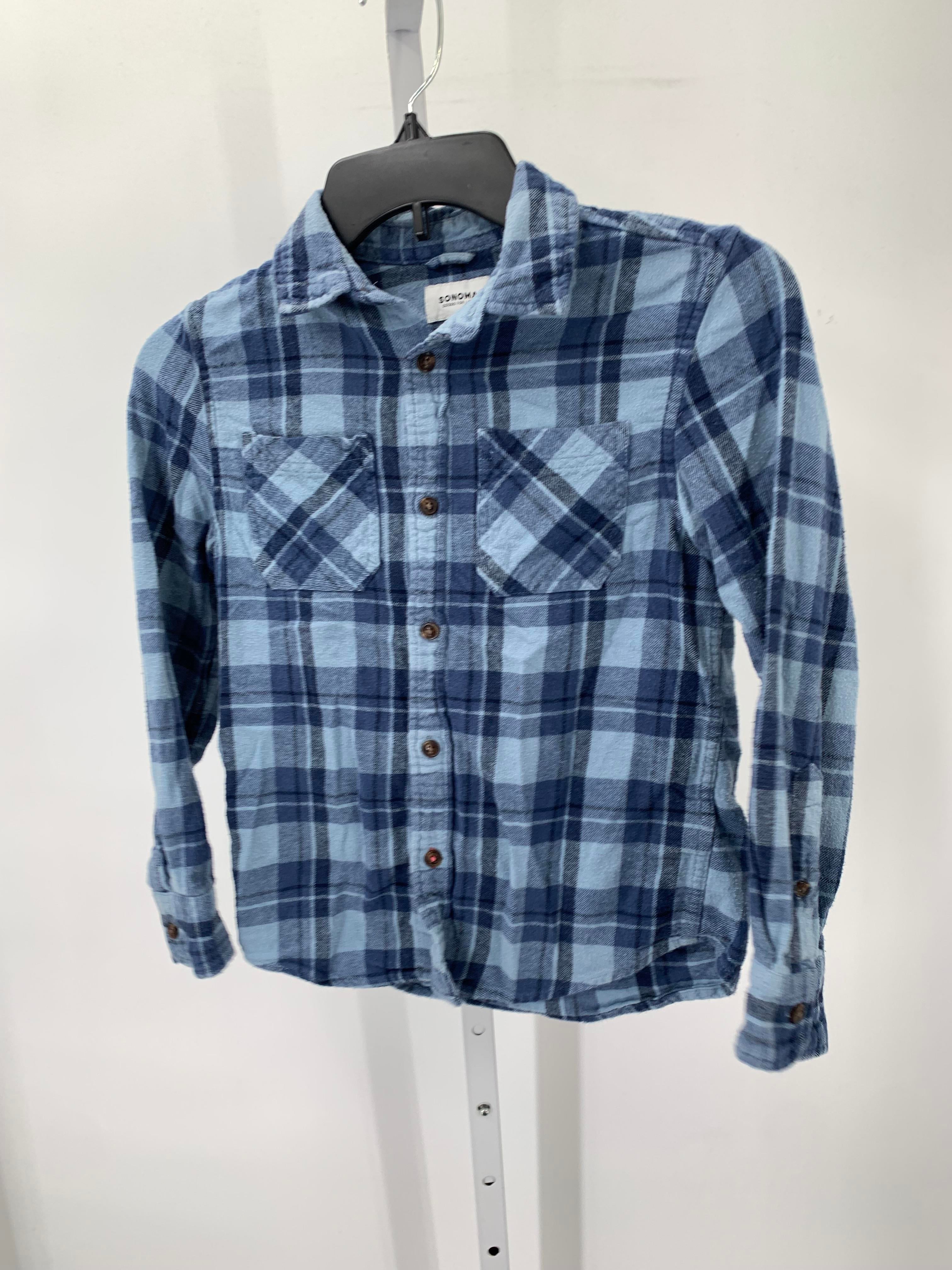 PLAID BTN DOWN
