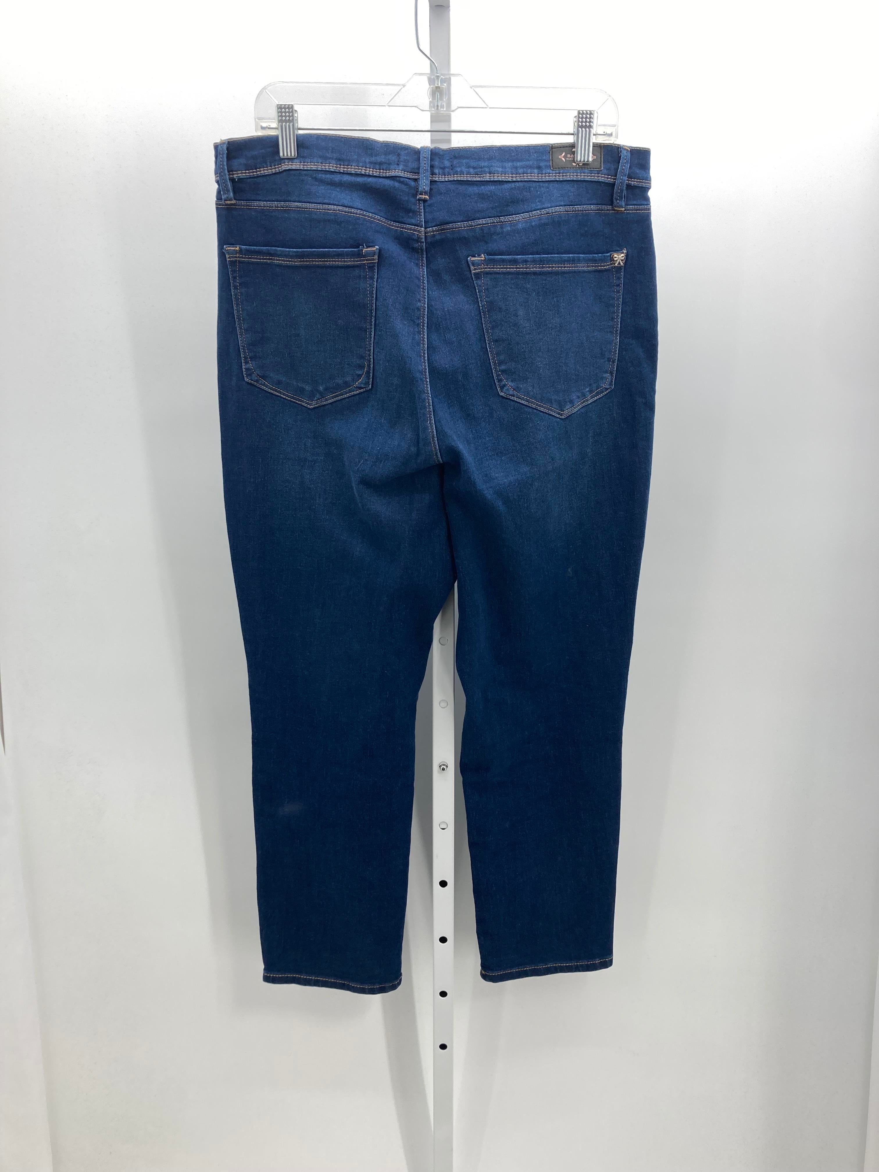 Nannette Size 14 Misses Cropped Jeans