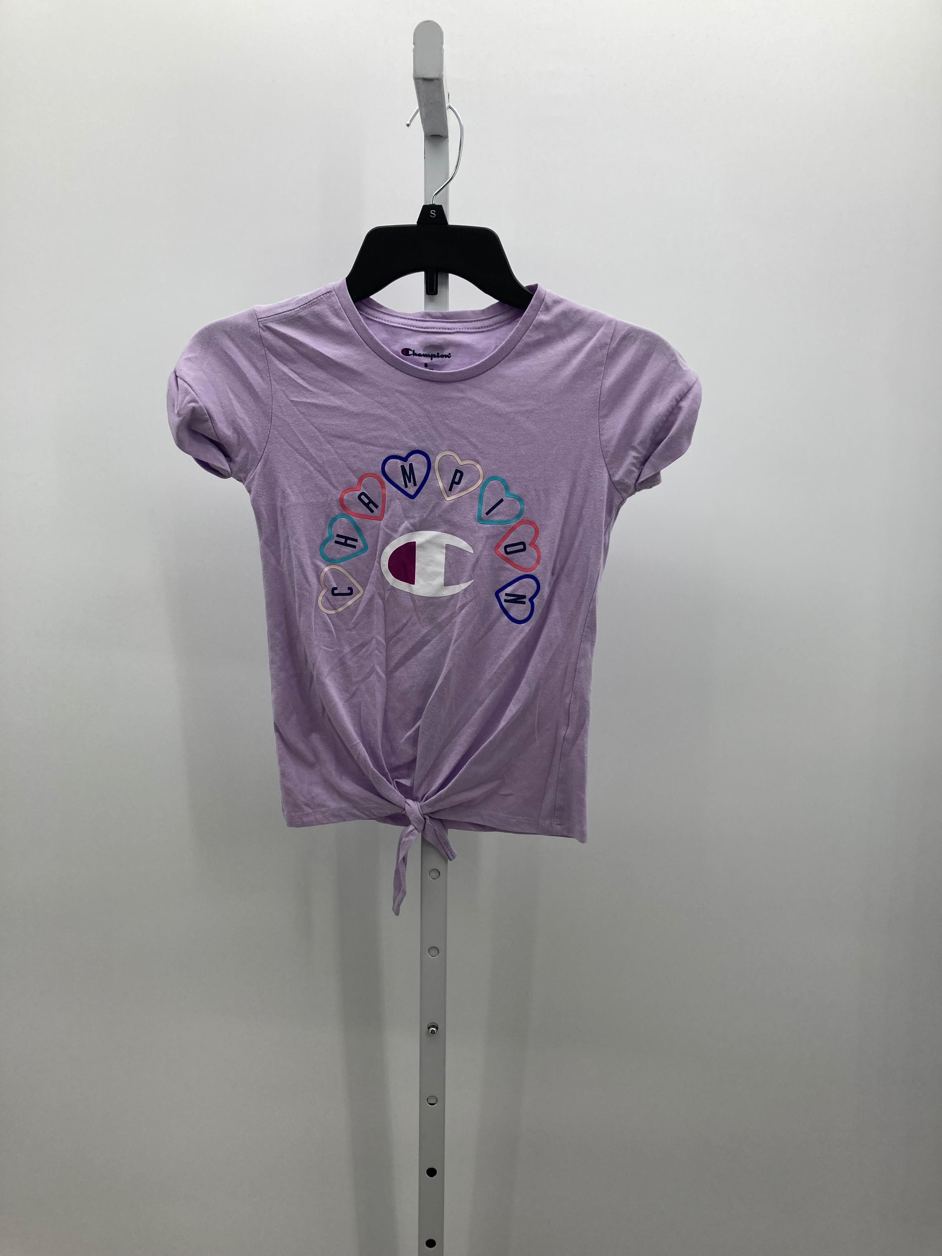 Champion Size 8 Girls Short Sleeve Shirt