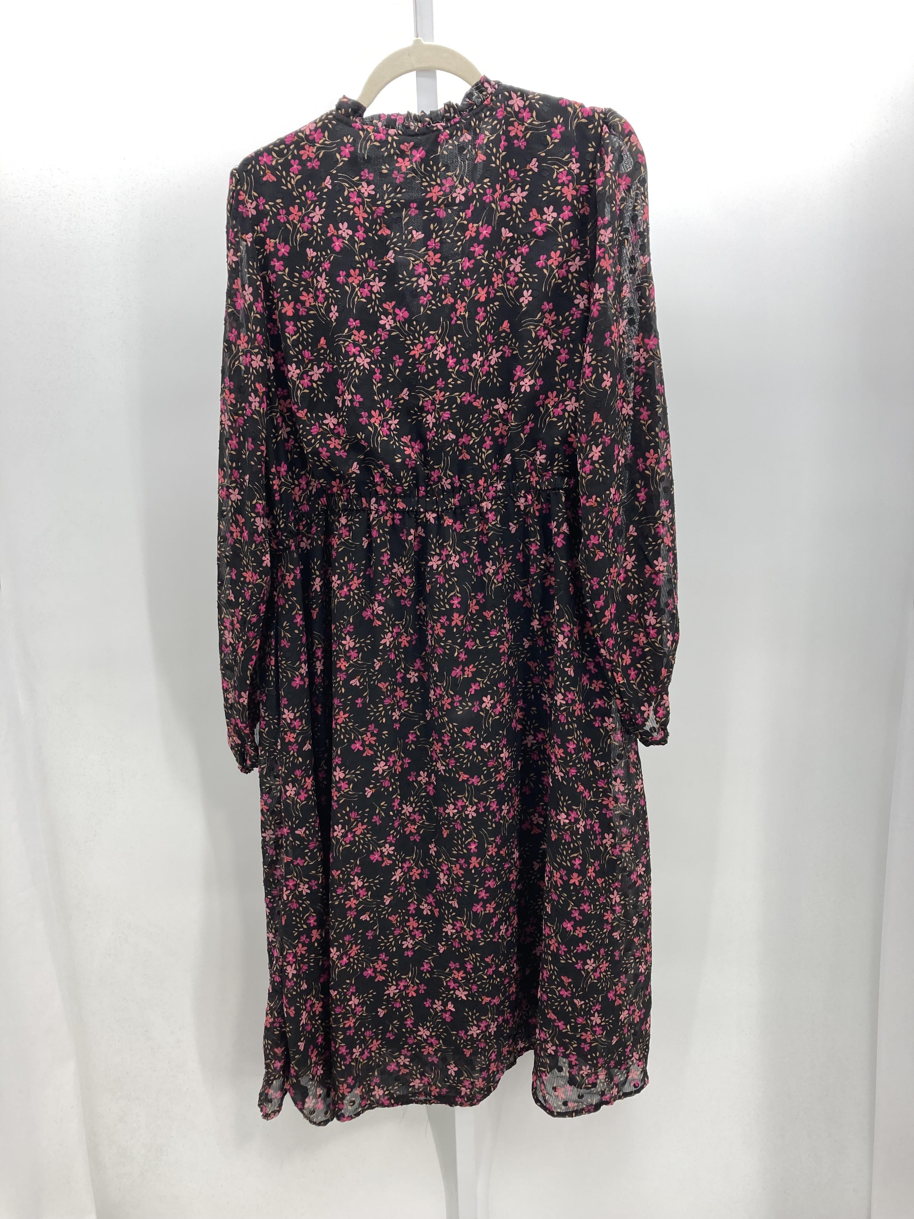 Draper James Size 1X Womens Long Sleeve Dress