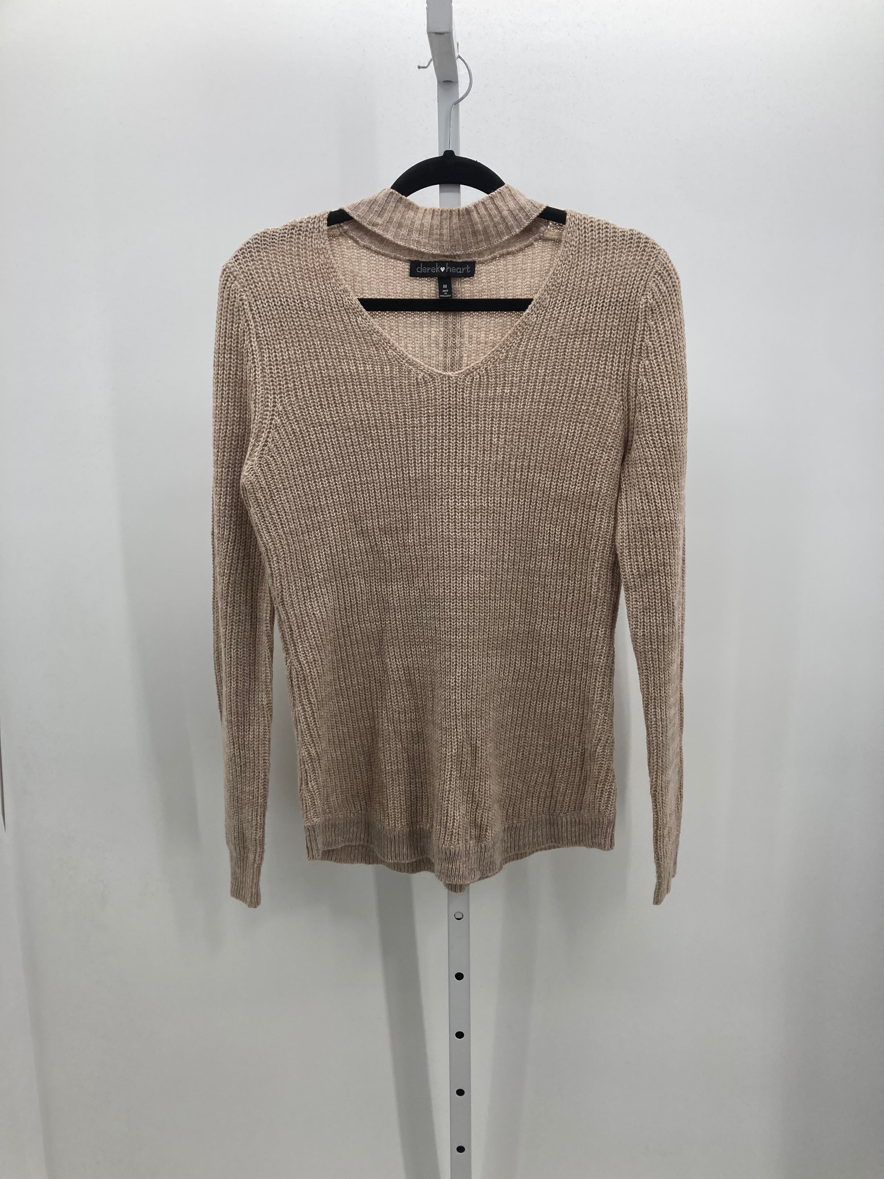 Derek Heart Size Medium Juniors Long Sleeve Sweater