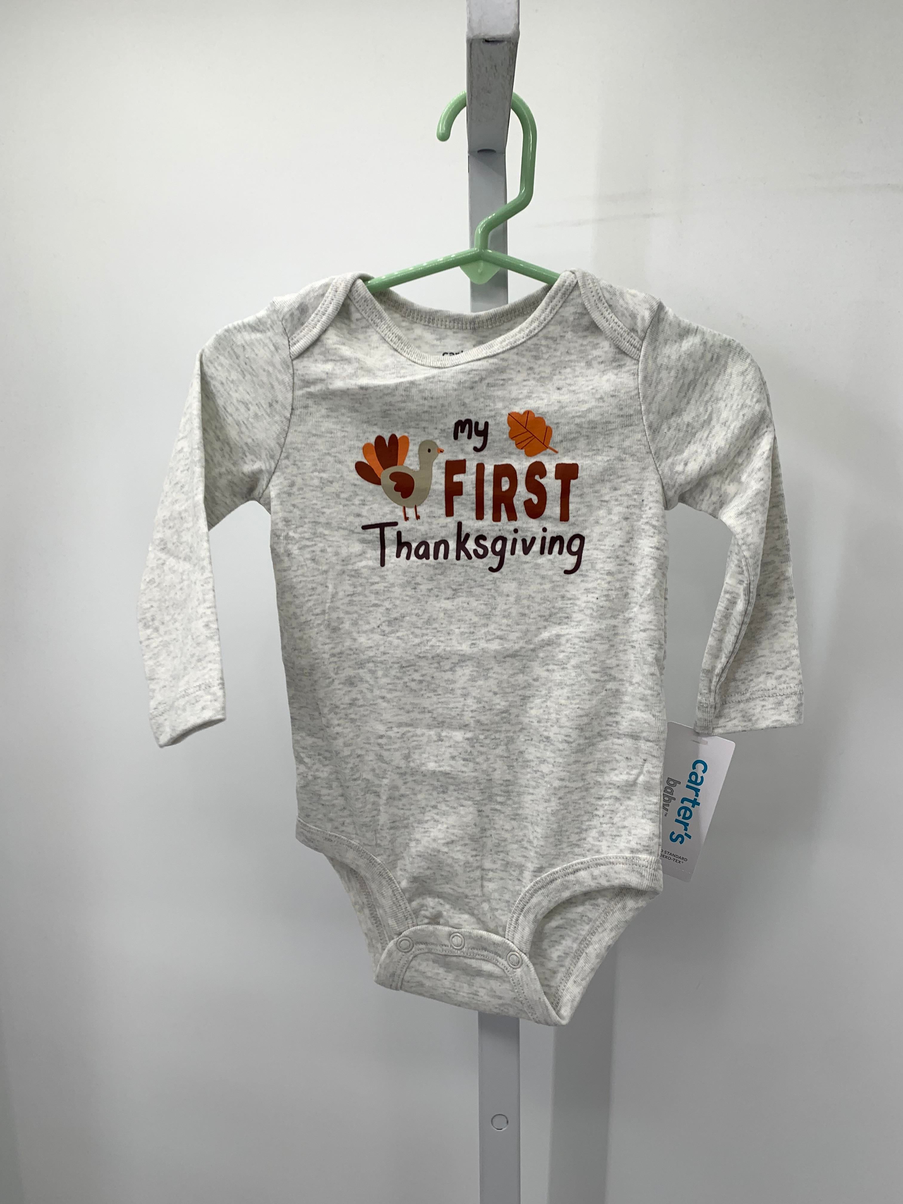 NEW LONG SLV SHIRT MY FIRST THANKSGIVING