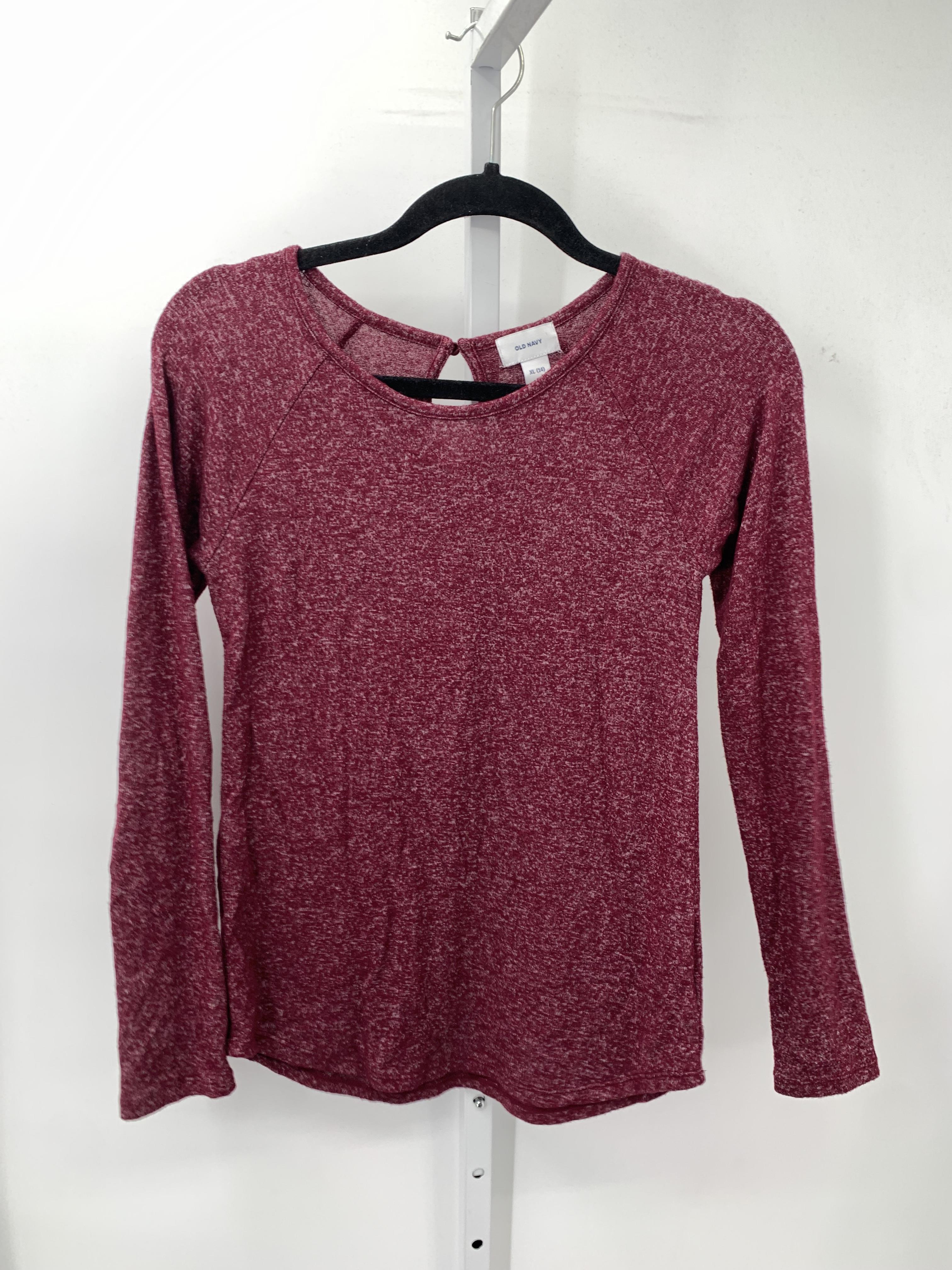 Old Navy Size 14 Girls Long Sleeve Shirt