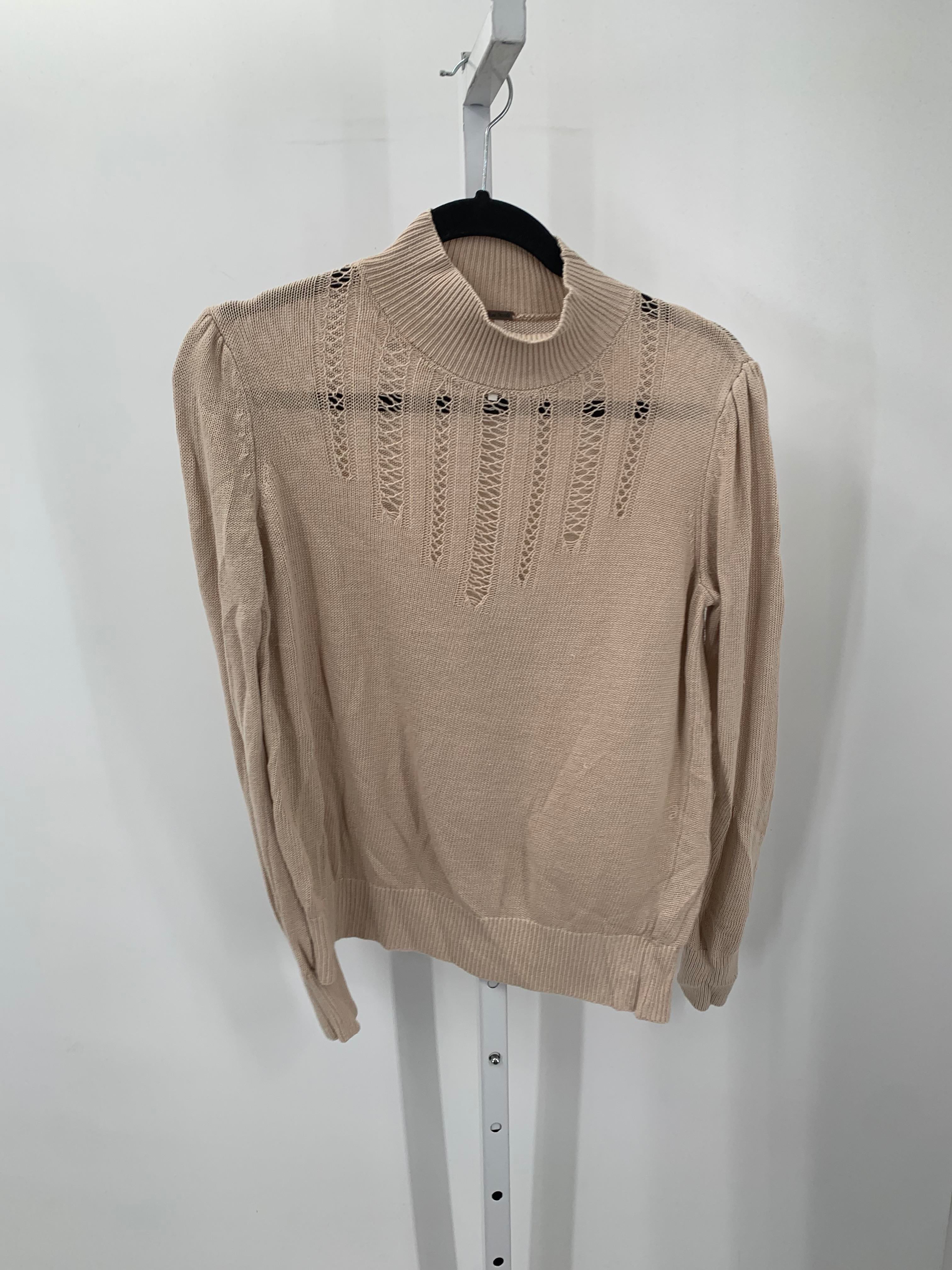 Free People Size Medium Misses Long Slv Sweater