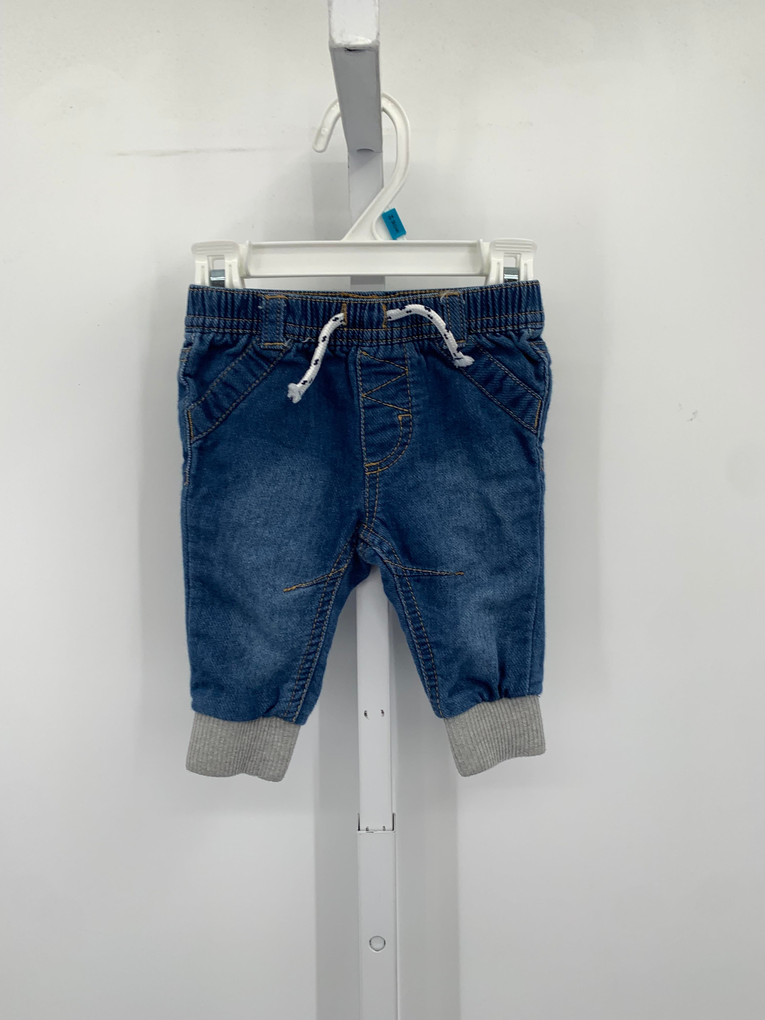 ELASTIC WAIST DENIM