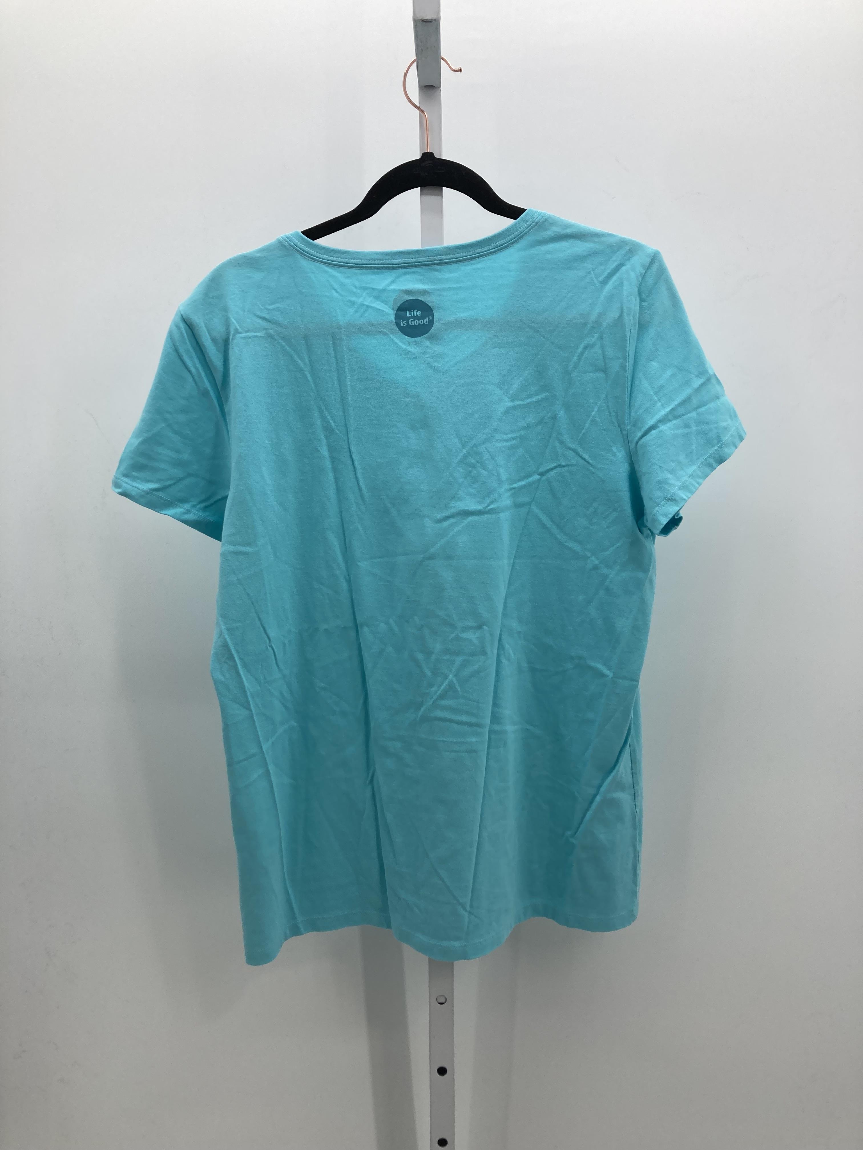 Life is Good Size Large Misses Short Sleeve Shirt