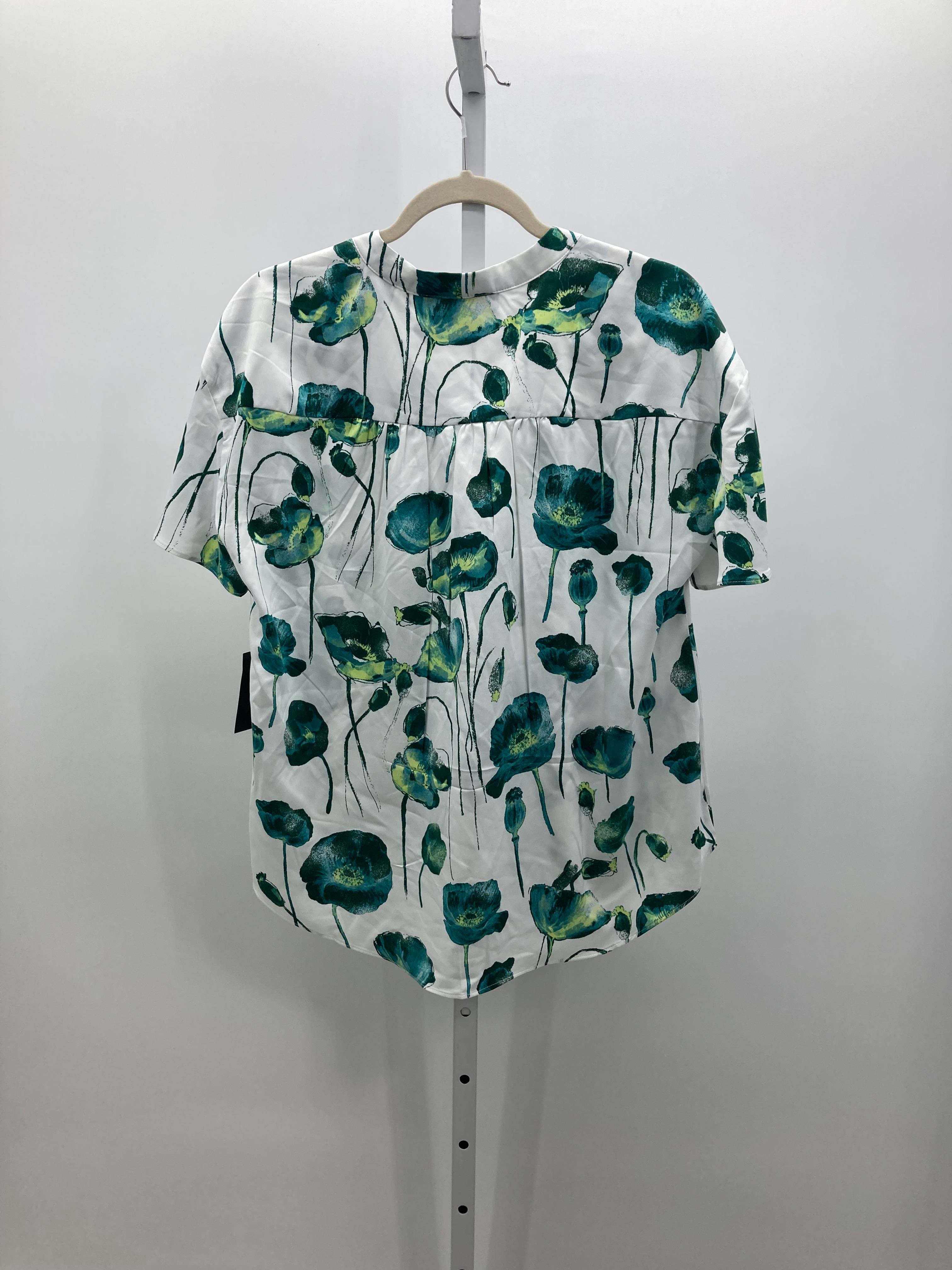 Alfani Size Large Misses Short Sleeve Shirt