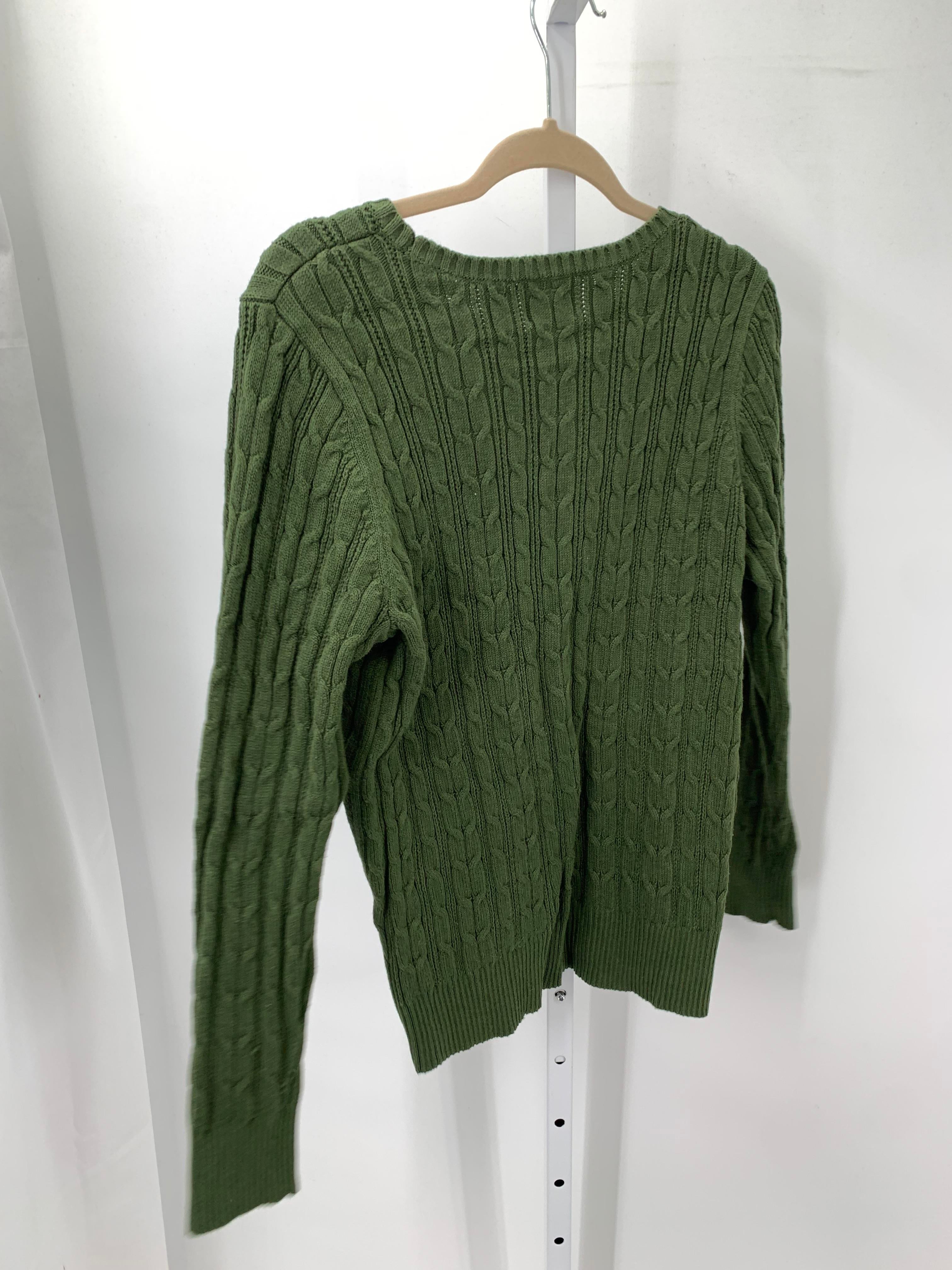 St. Johns Bay Size Extra Large Misses Long Slv Sweater